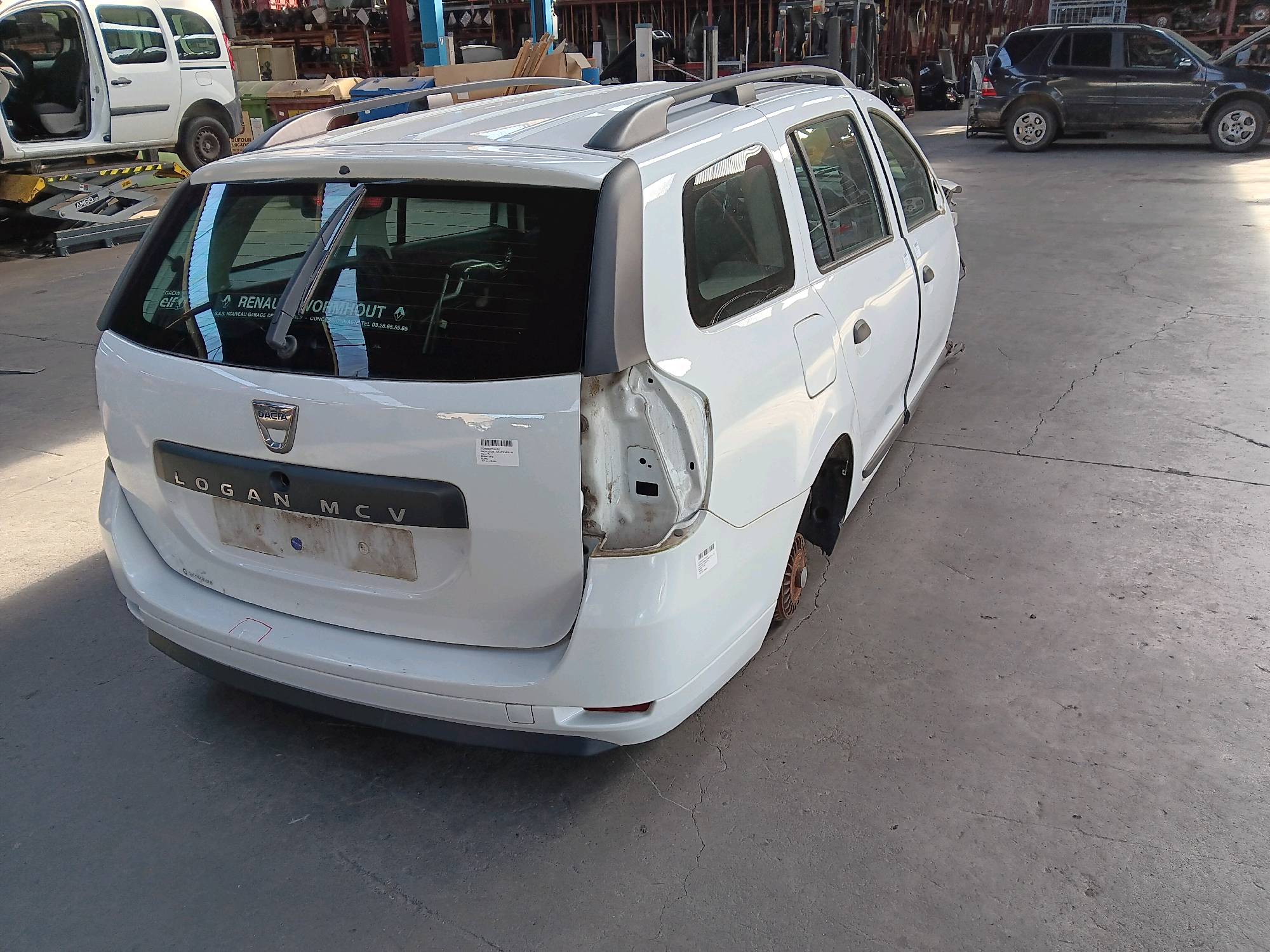 pare choc arrière Dacia LOGAN II 2016 - 22