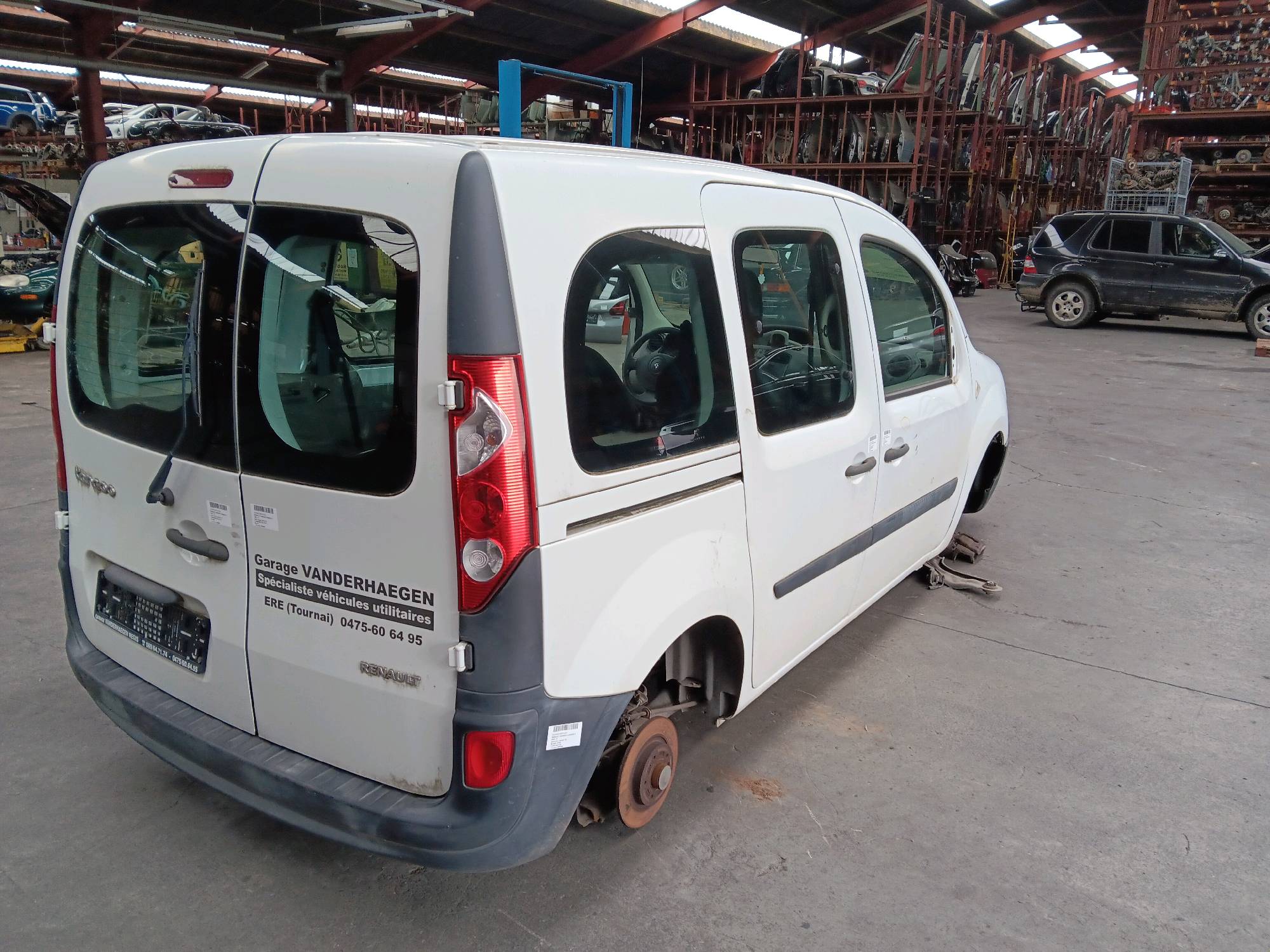 Achter deur koffer rechts Renault KANGOO II 2007 -13