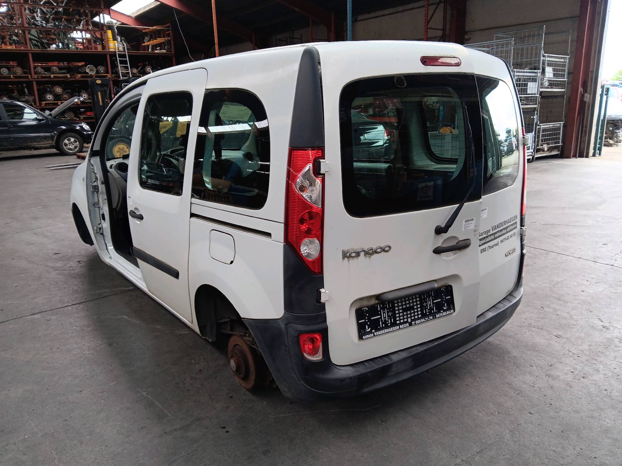 Bumper achter Renault KANGOO II 2007 -13