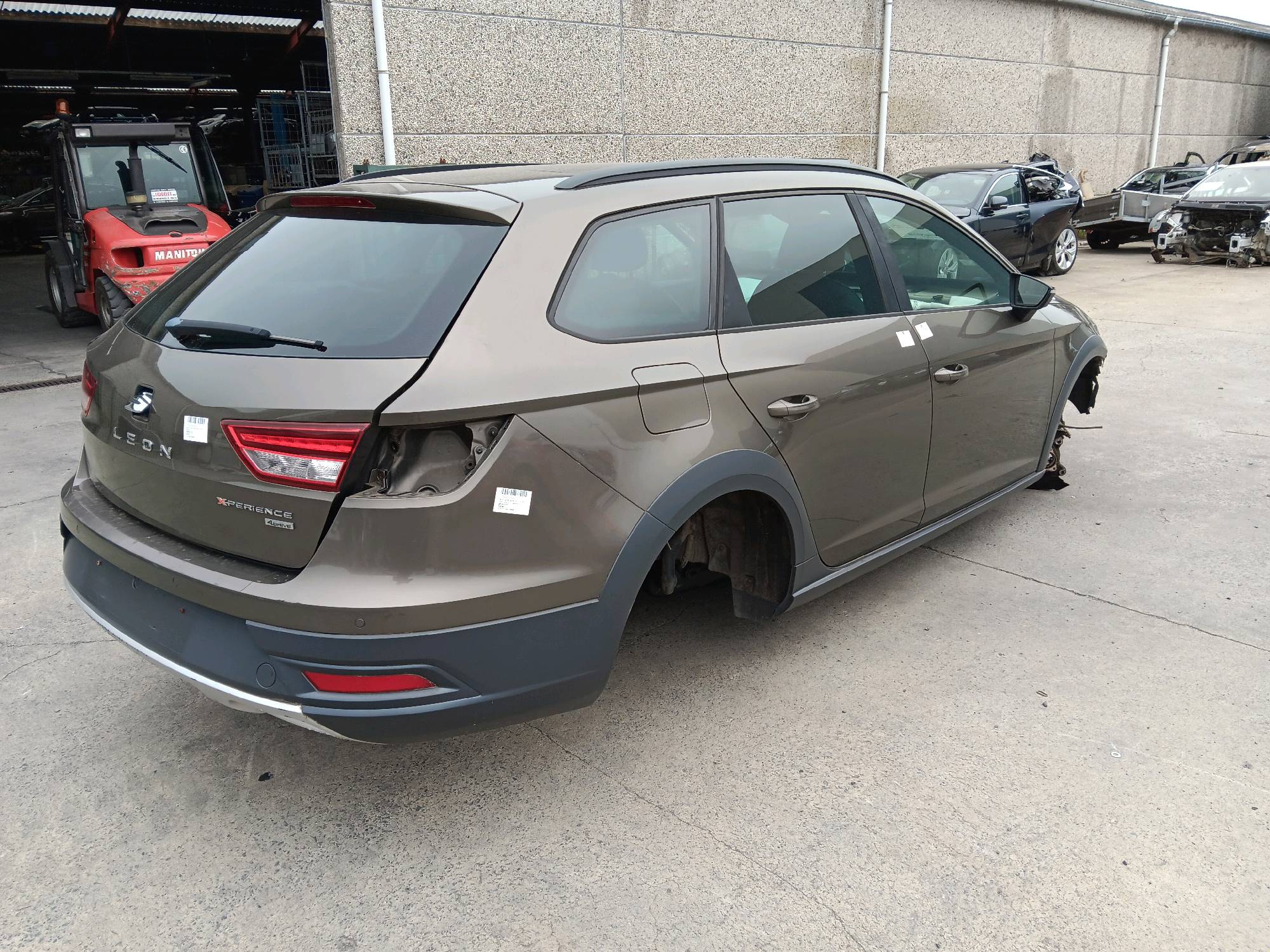 Deur rechts achter Seat LEON 2012 - 20 5F