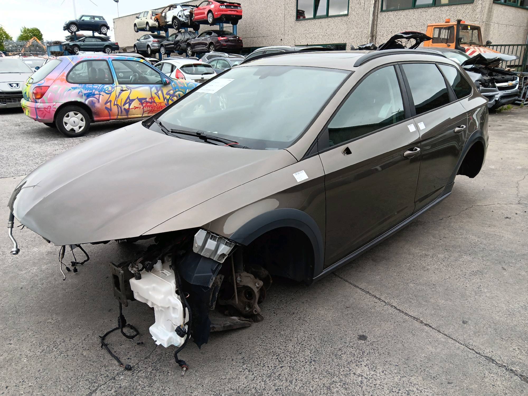 Deur links voor Seat LEON 2012 - 20 5F