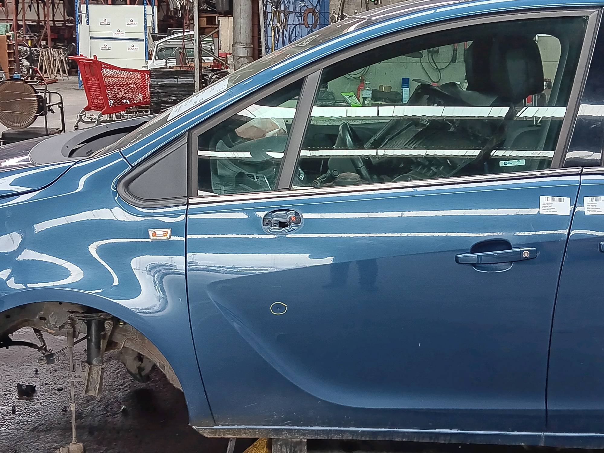 Deur links voor Opel MERIVA B 2010-