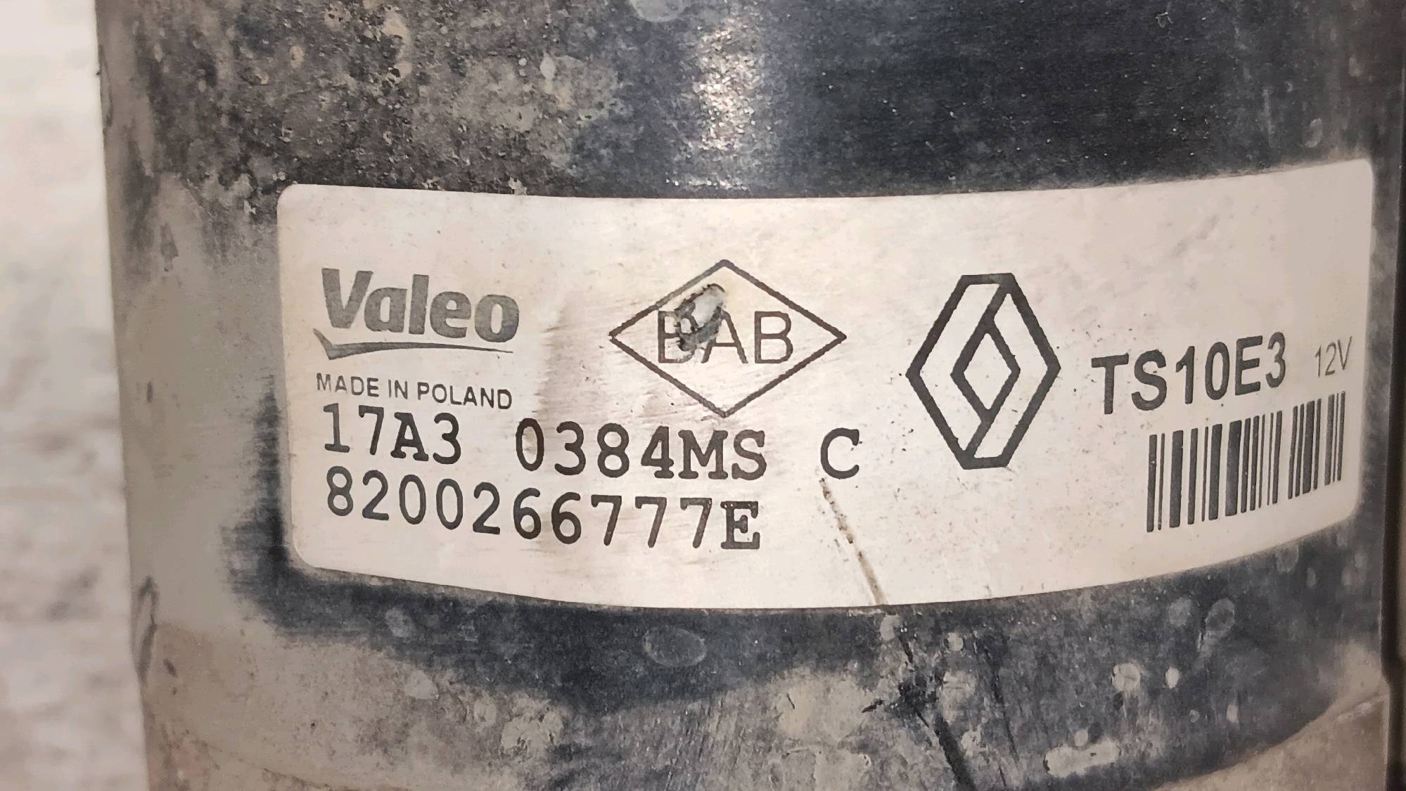 Starter Renault KANGOO II 2007 -13