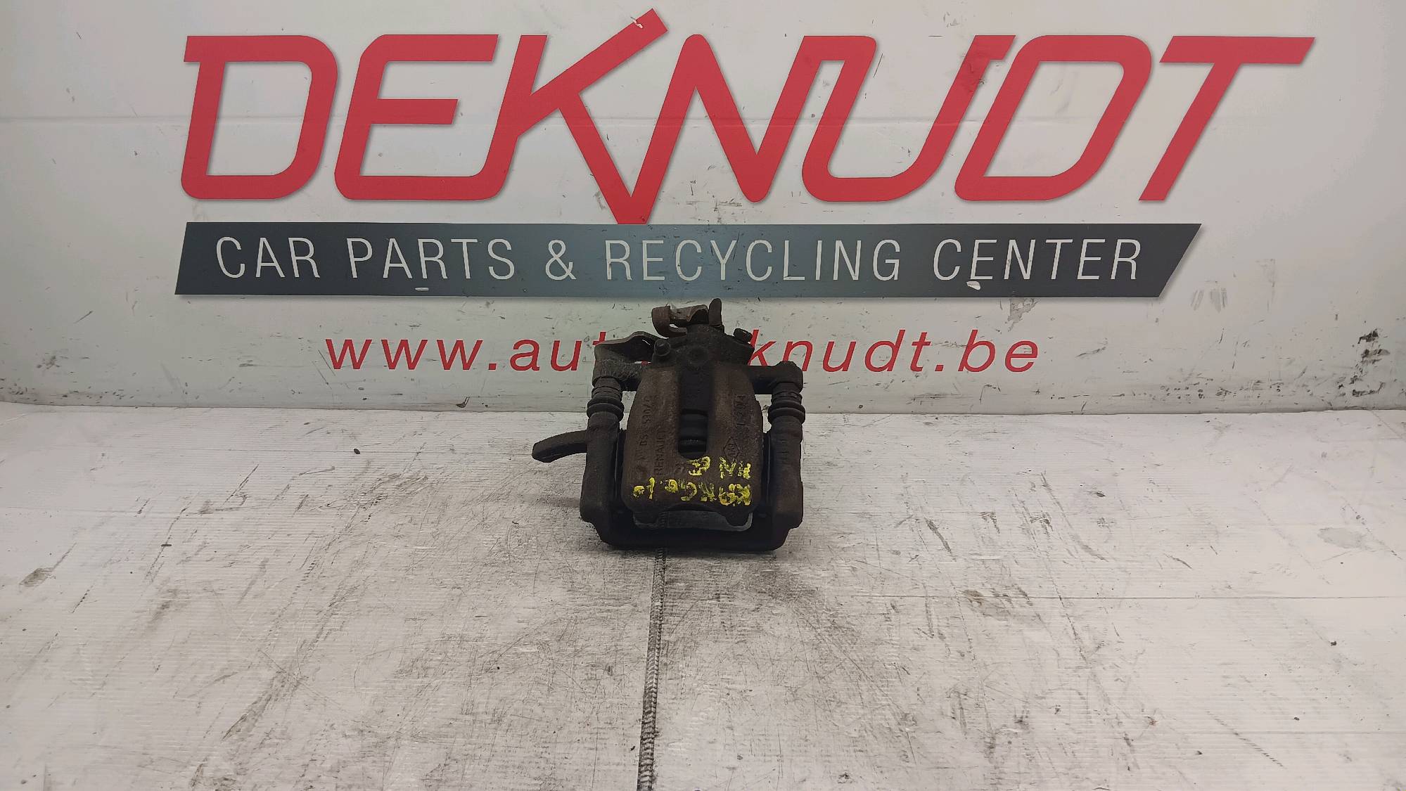 Remschijf rechts ACHTER Renault KANGOO II 2007 -13