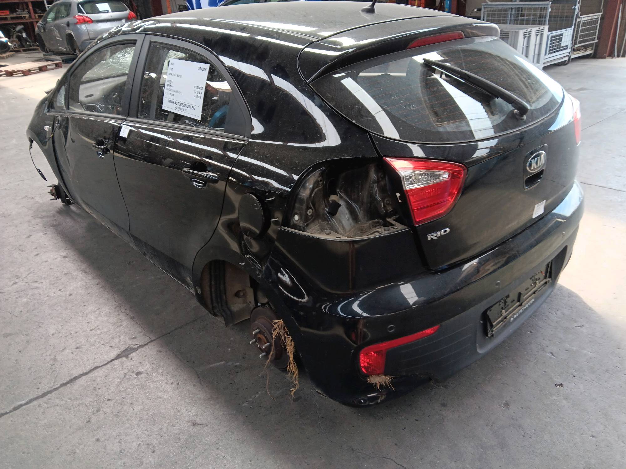 Deur links achter Kia Rio