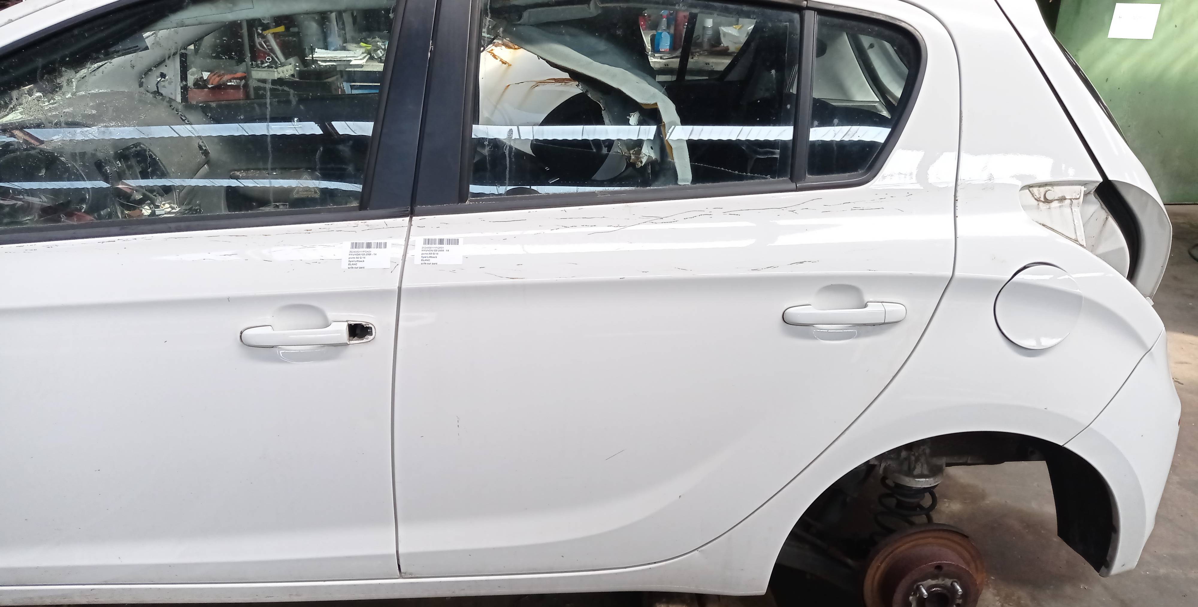 Deur links achter Hyundai I20 I 2012 - 14