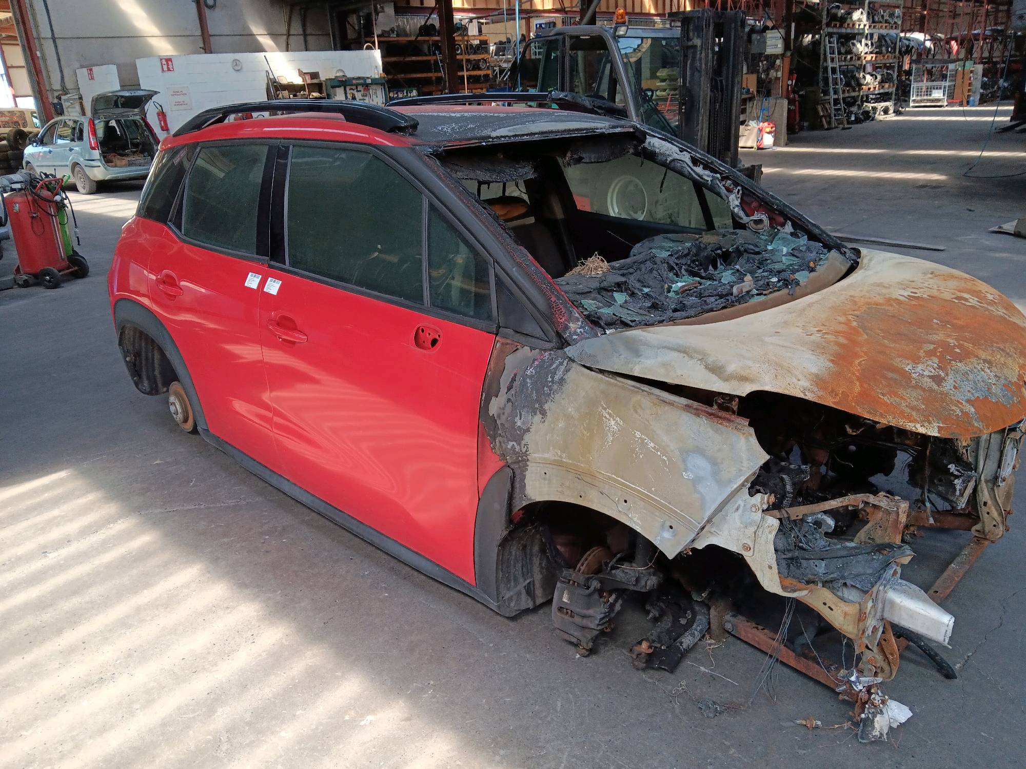 Deur rechts voor Citroen C3 Aircross