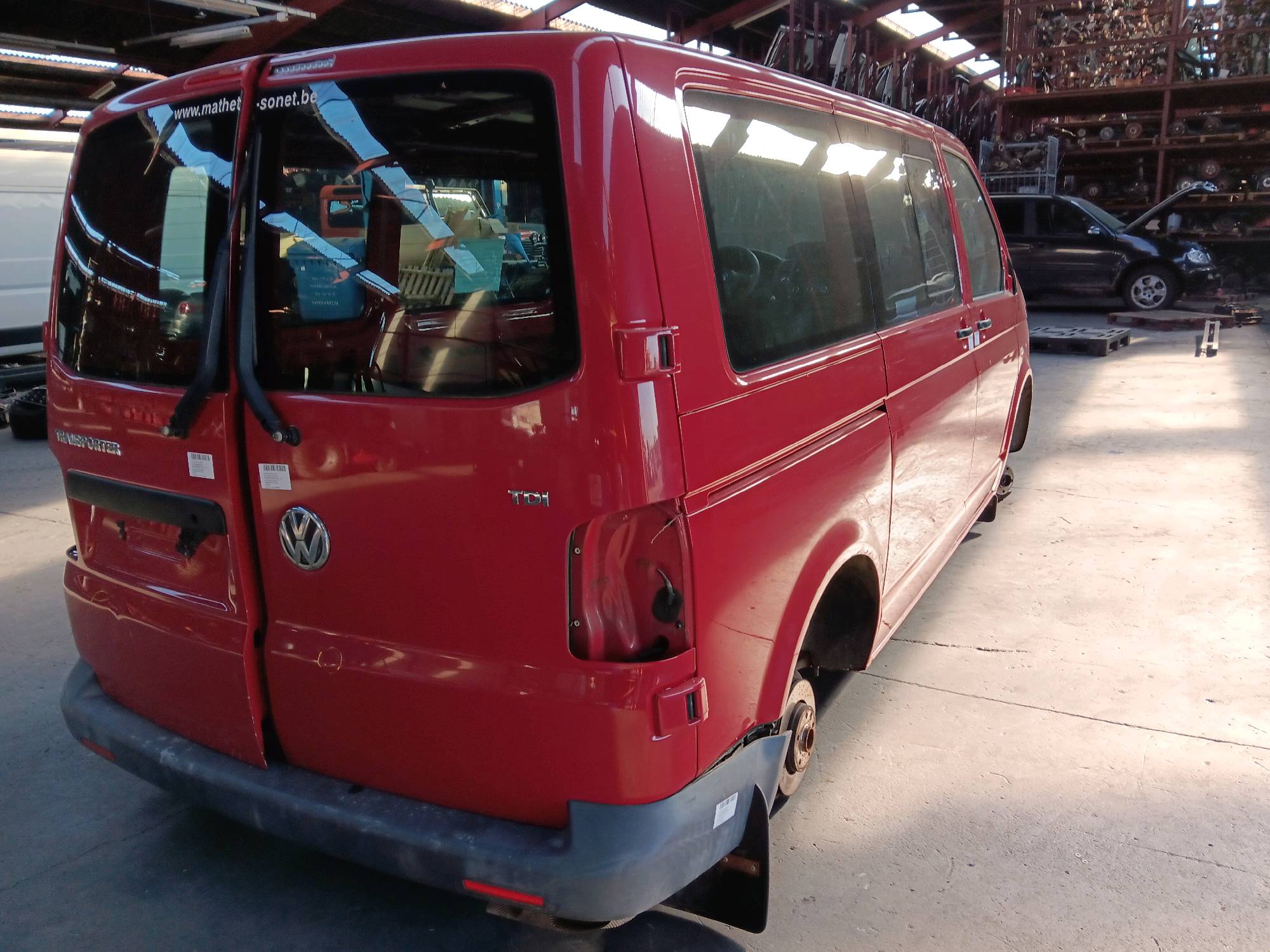 Achter deur koffer rechts Vw TRANSPORTER T5 03 - 15