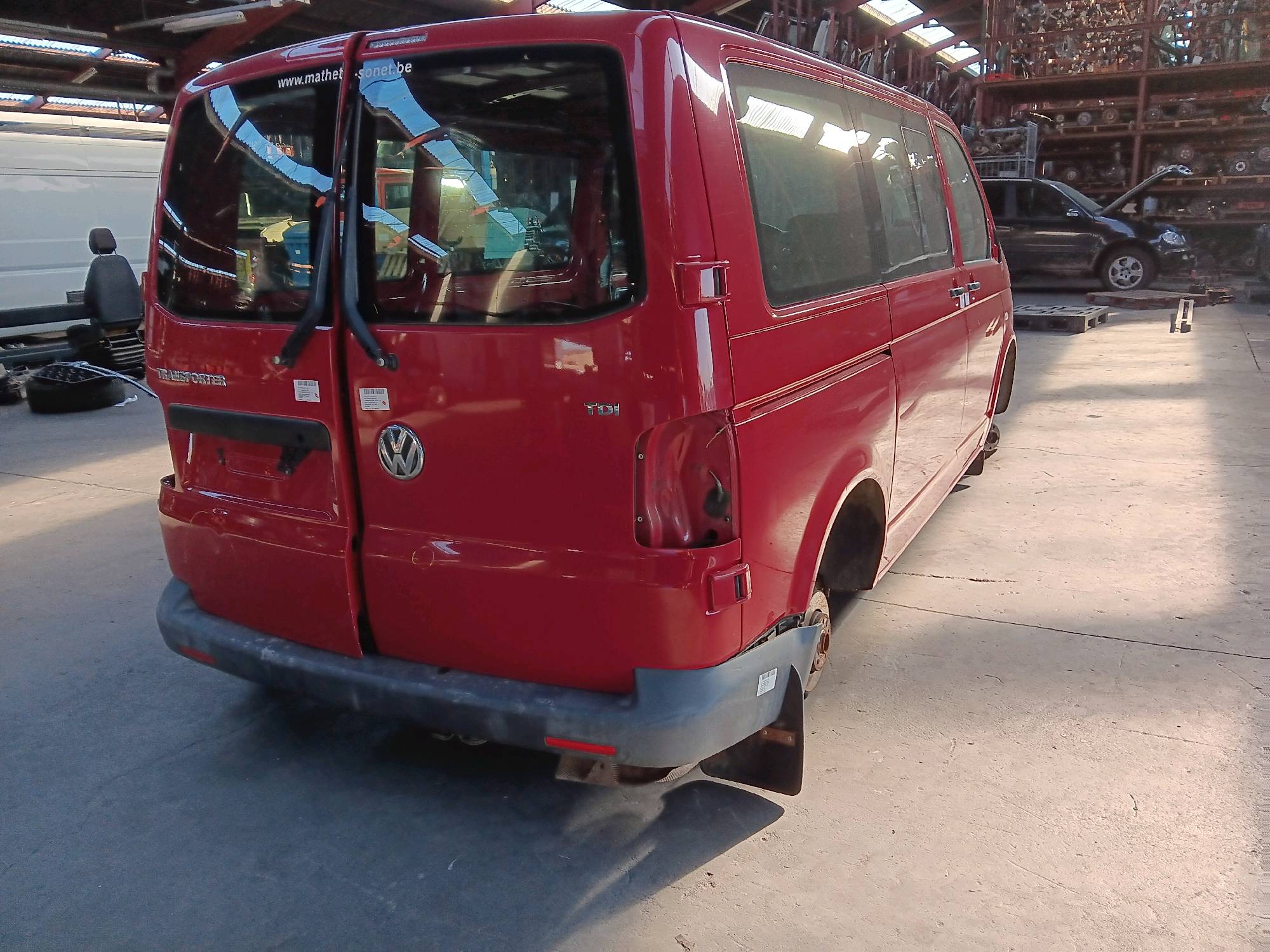 Bumper achter Vw TRANSPORTER T5 03 - 15