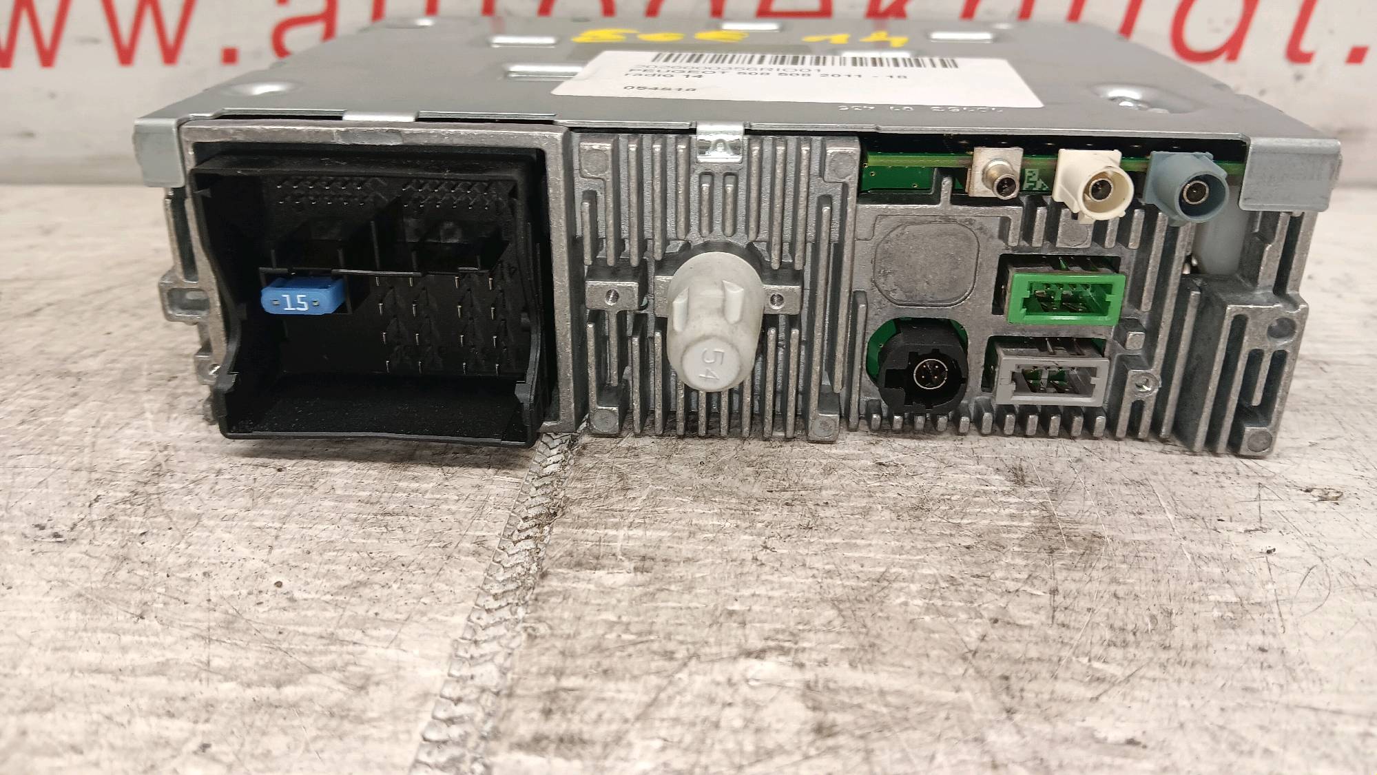 Radio Peugeot 508 2011 - 18