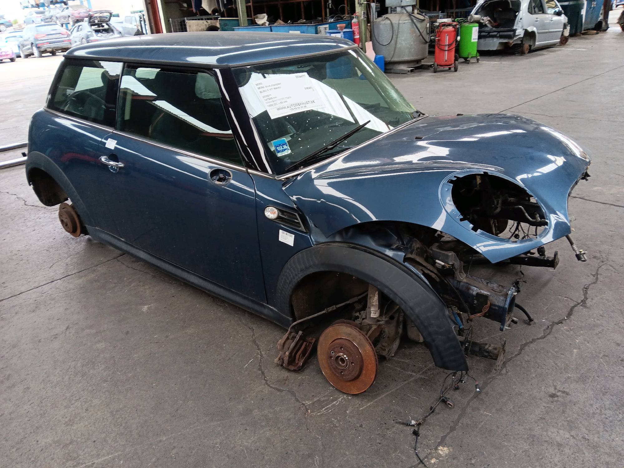 Vleugel rechts voor Mini MINI R56 2010 - 14