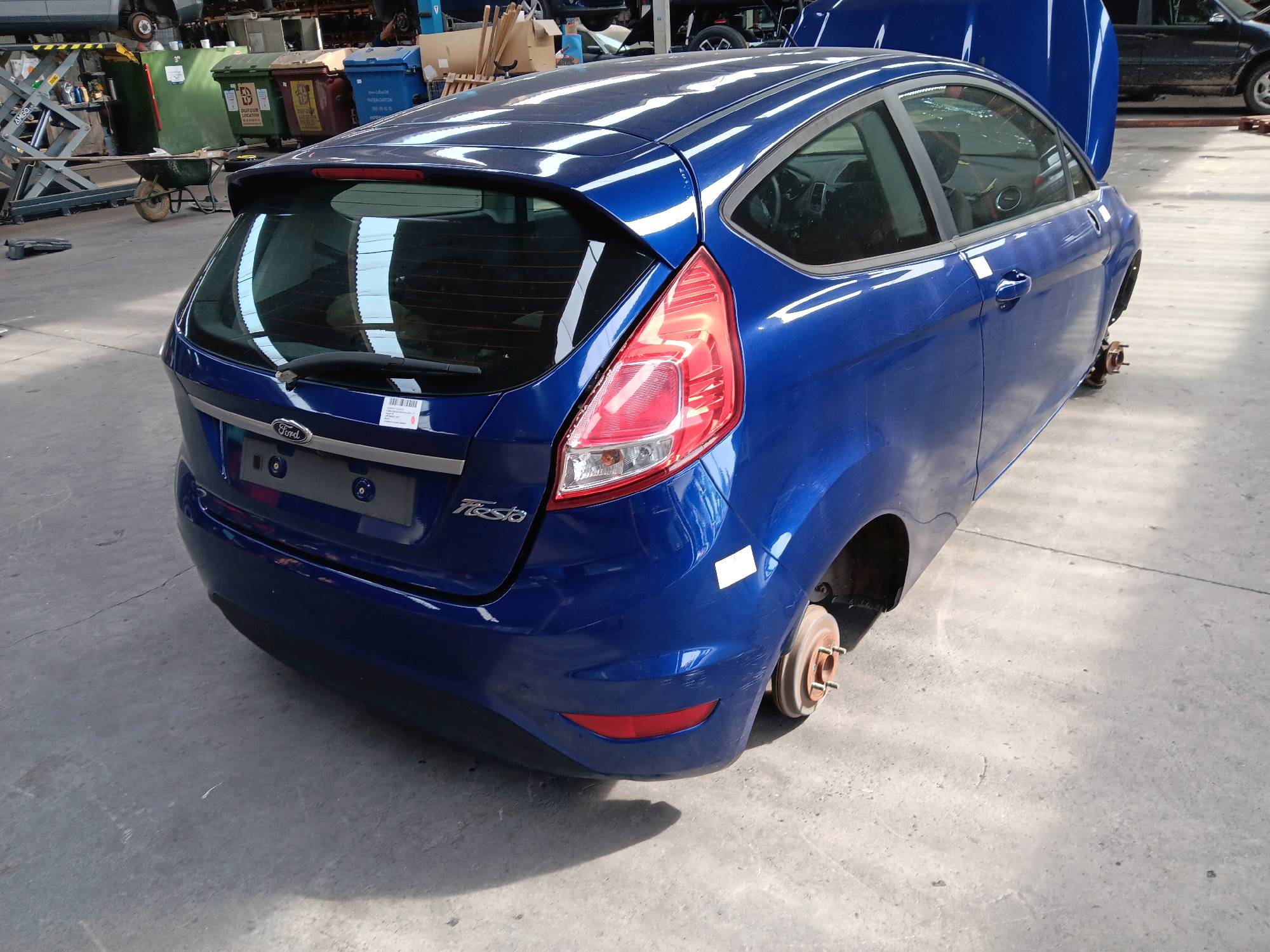 pare choc arrière Ford FIESTA 6 2012 - 17