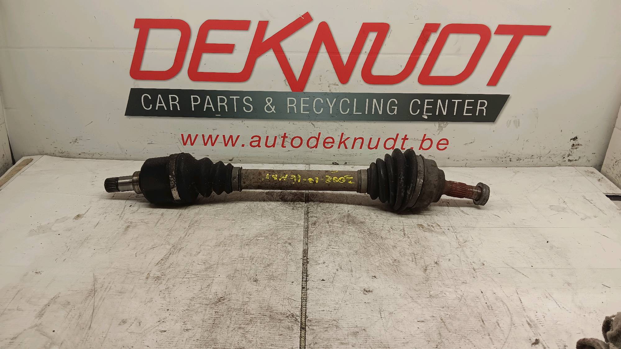 Kardan links voor Peugeot 3008 I 2009 - 16