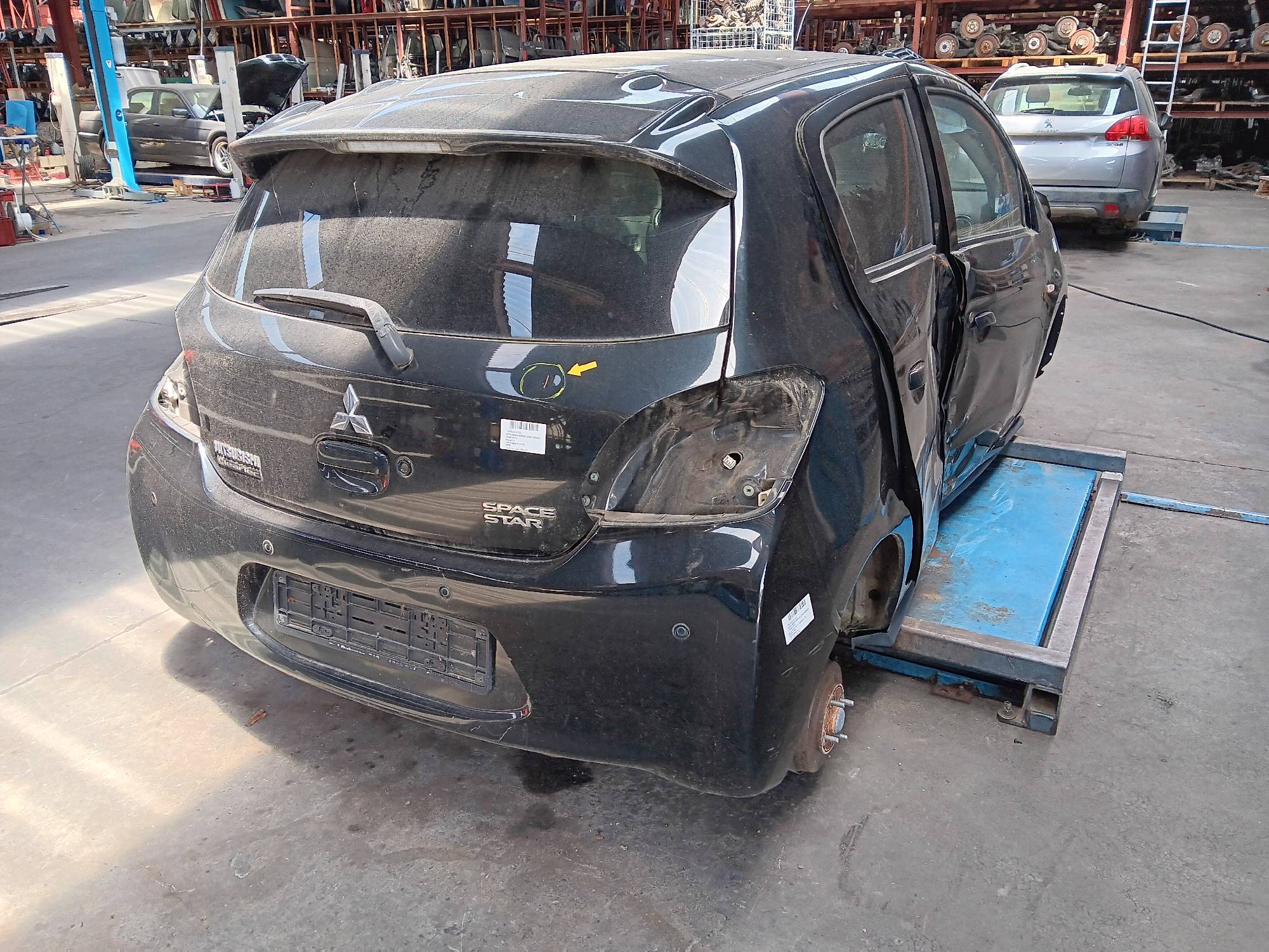 Achterklep Mitsubishi SPACE STAR 2012 -