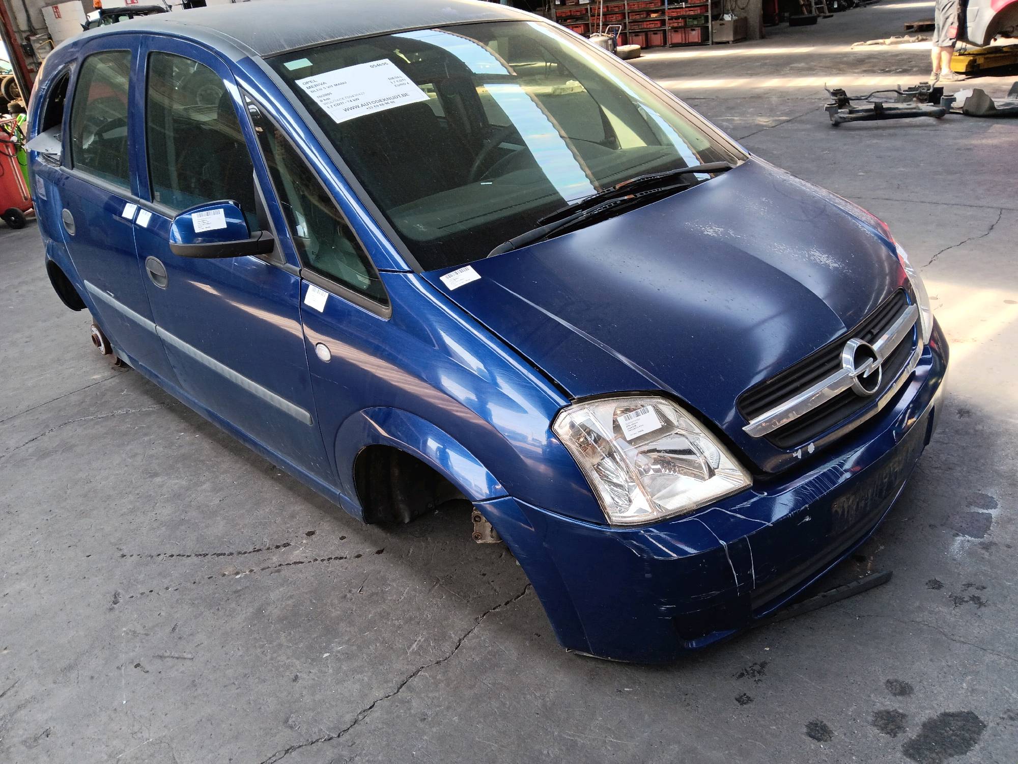 Motorkap Opel MERIVA A 2003-2010