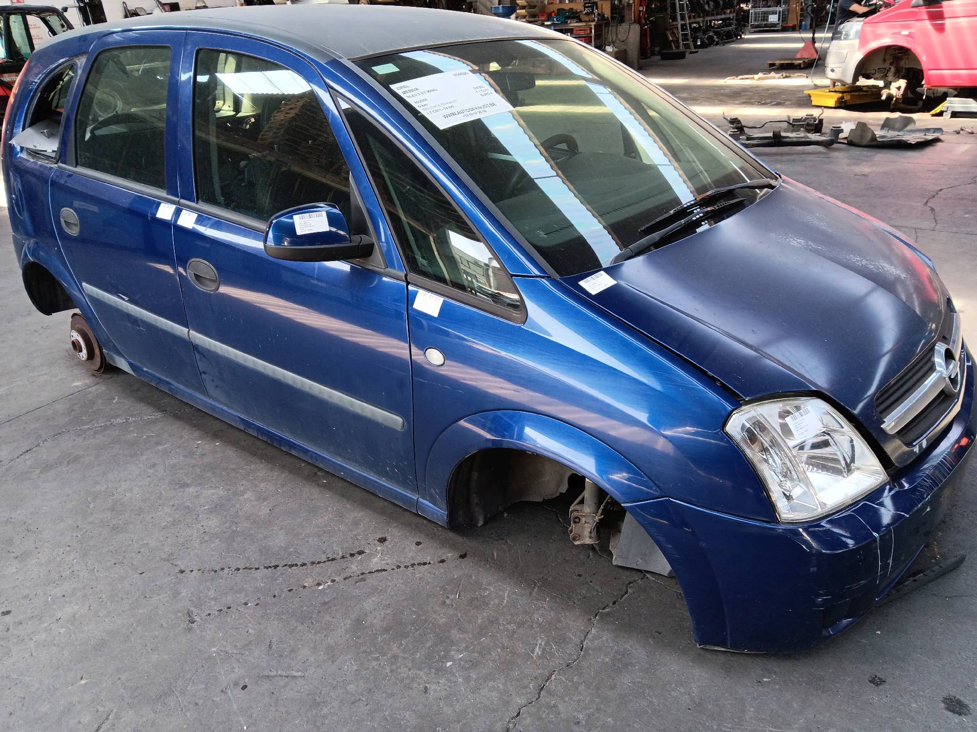 Deur rechts voor Opel MERIVA A 2003-2010