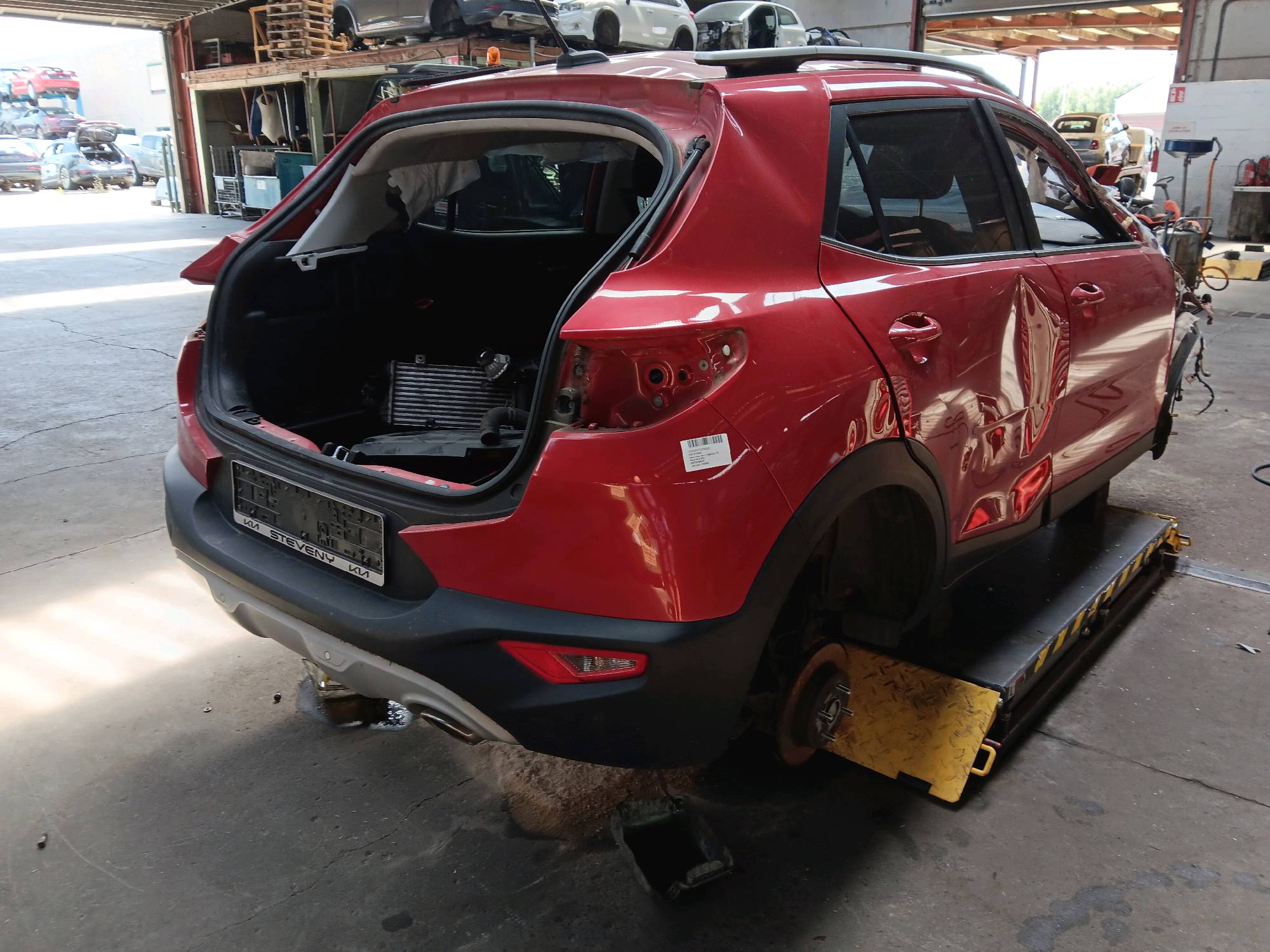 Bumper achter met sensor Kia STONIC I 2017 - 20 