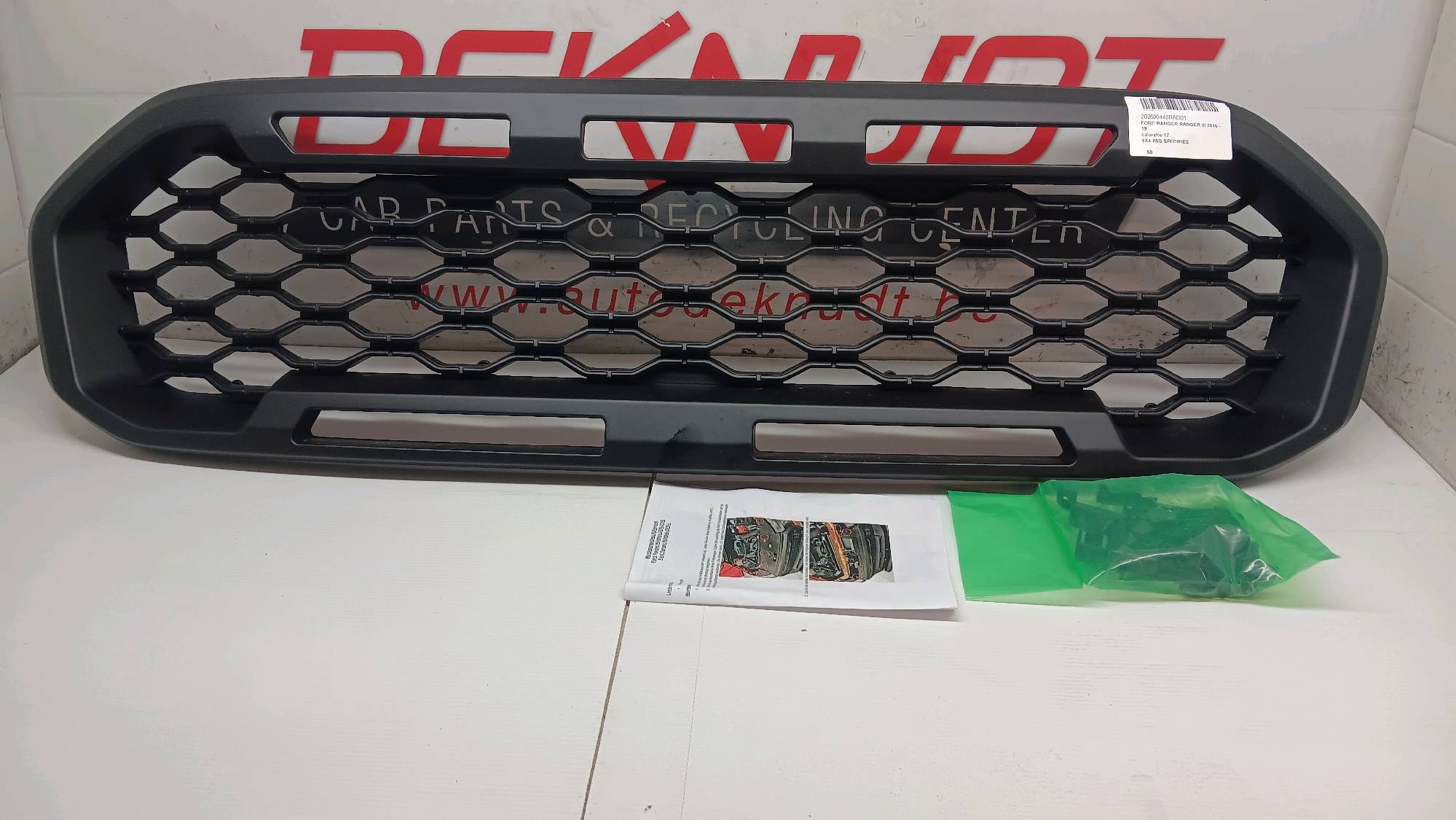 Grill voor Ford RANGER III 2016 - 19