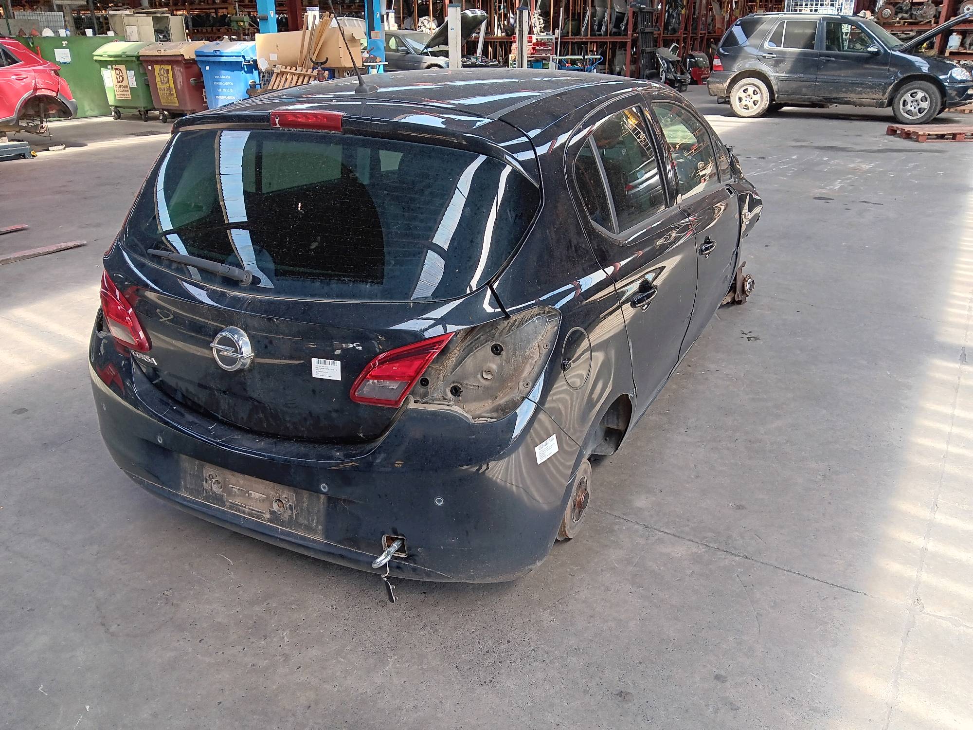 Bumper achter met sensor Opel CORSA E 2014 - 19