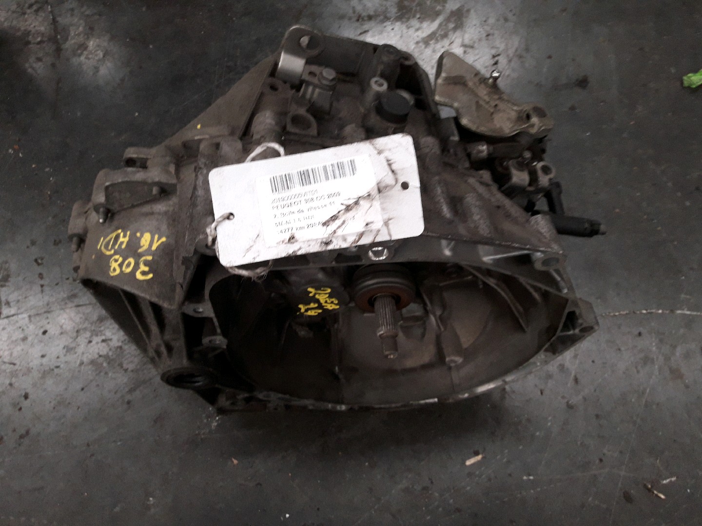 2. Versnellingsbak Peugeot 308 CC 2009 -