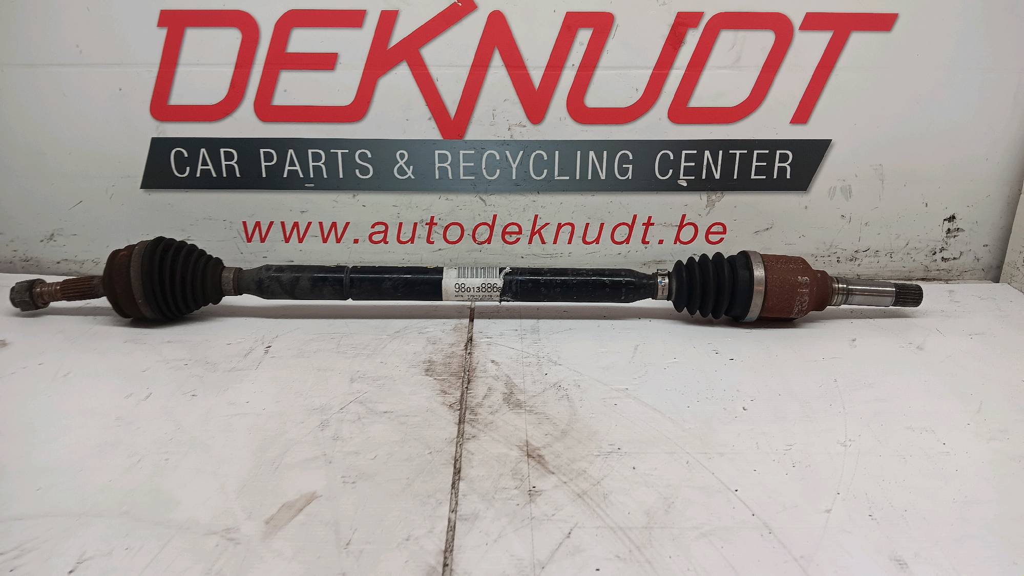 Kardan rechts voor Citroen C3 II 2013 - 16