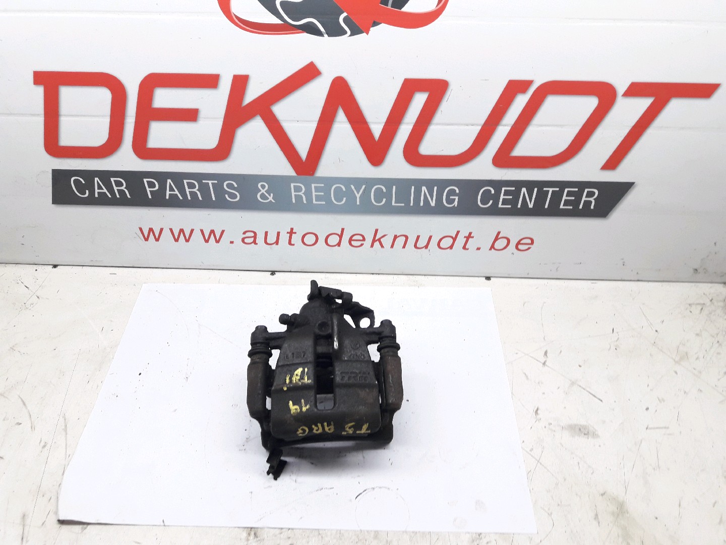 Remschijf links ACHTER Vw T5 03 - 09