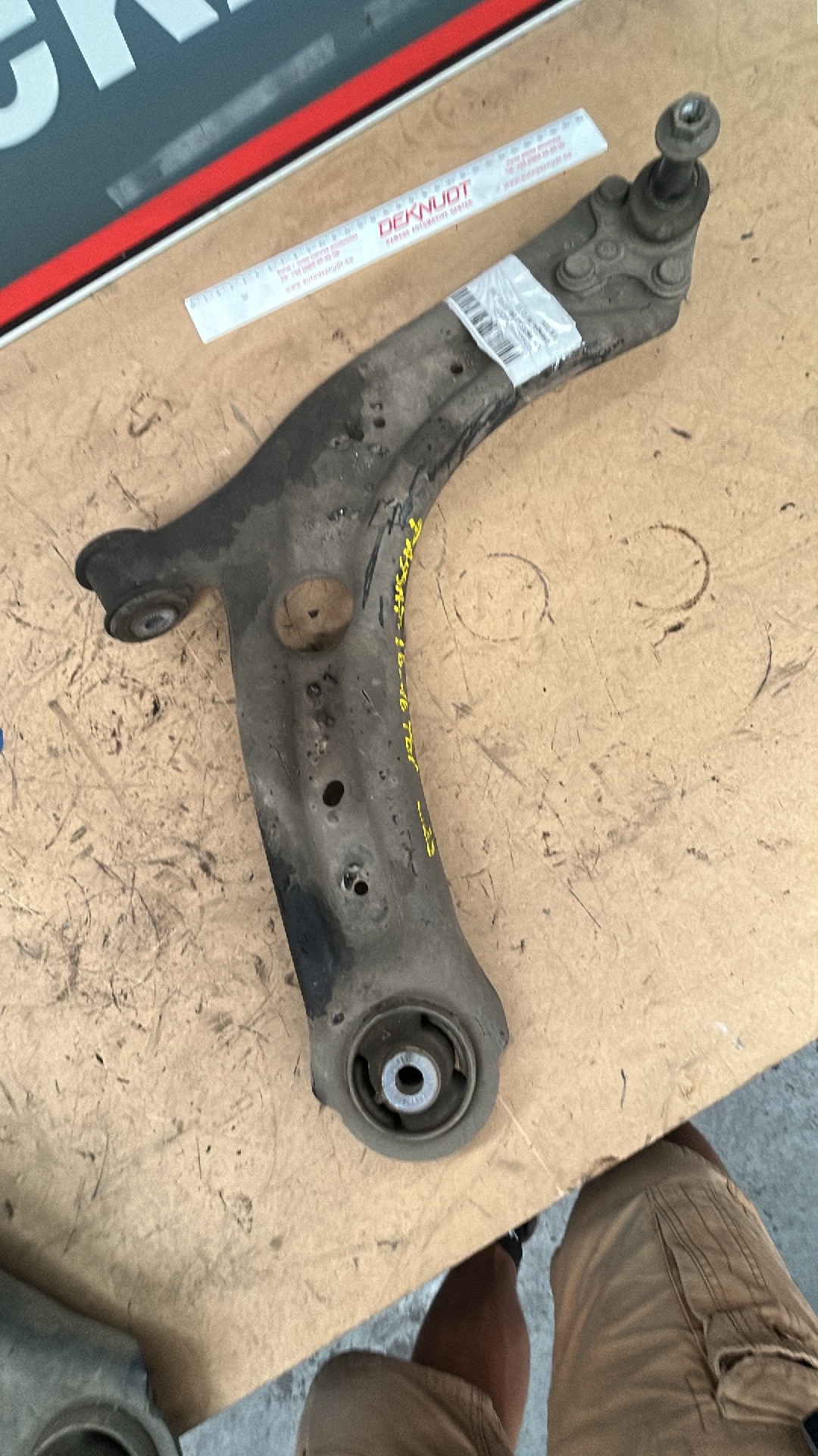 Draagarm rechts voor Vw PASSAT B8 2015 - 19