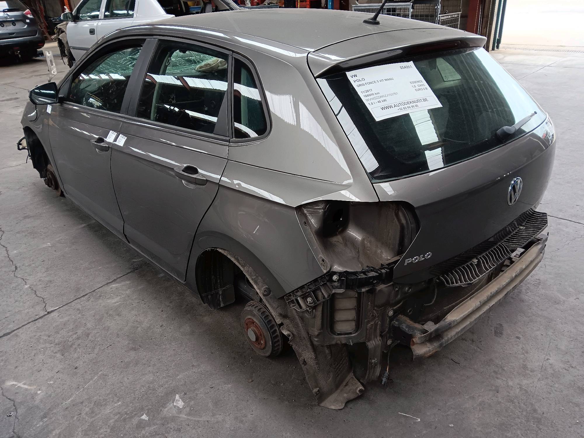 Achterklep Vw POLO 2017 - 