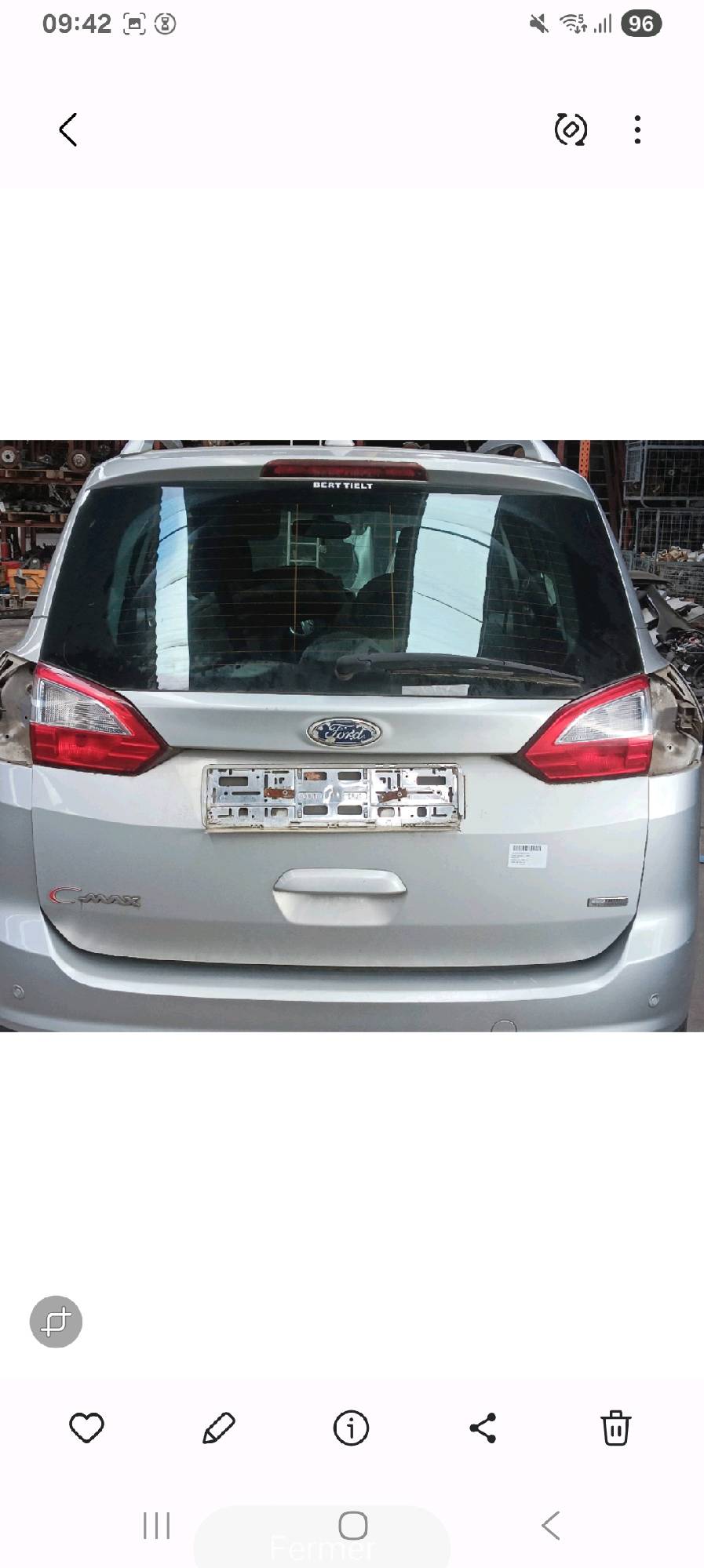 Achterbrug Ford Grand C-Max