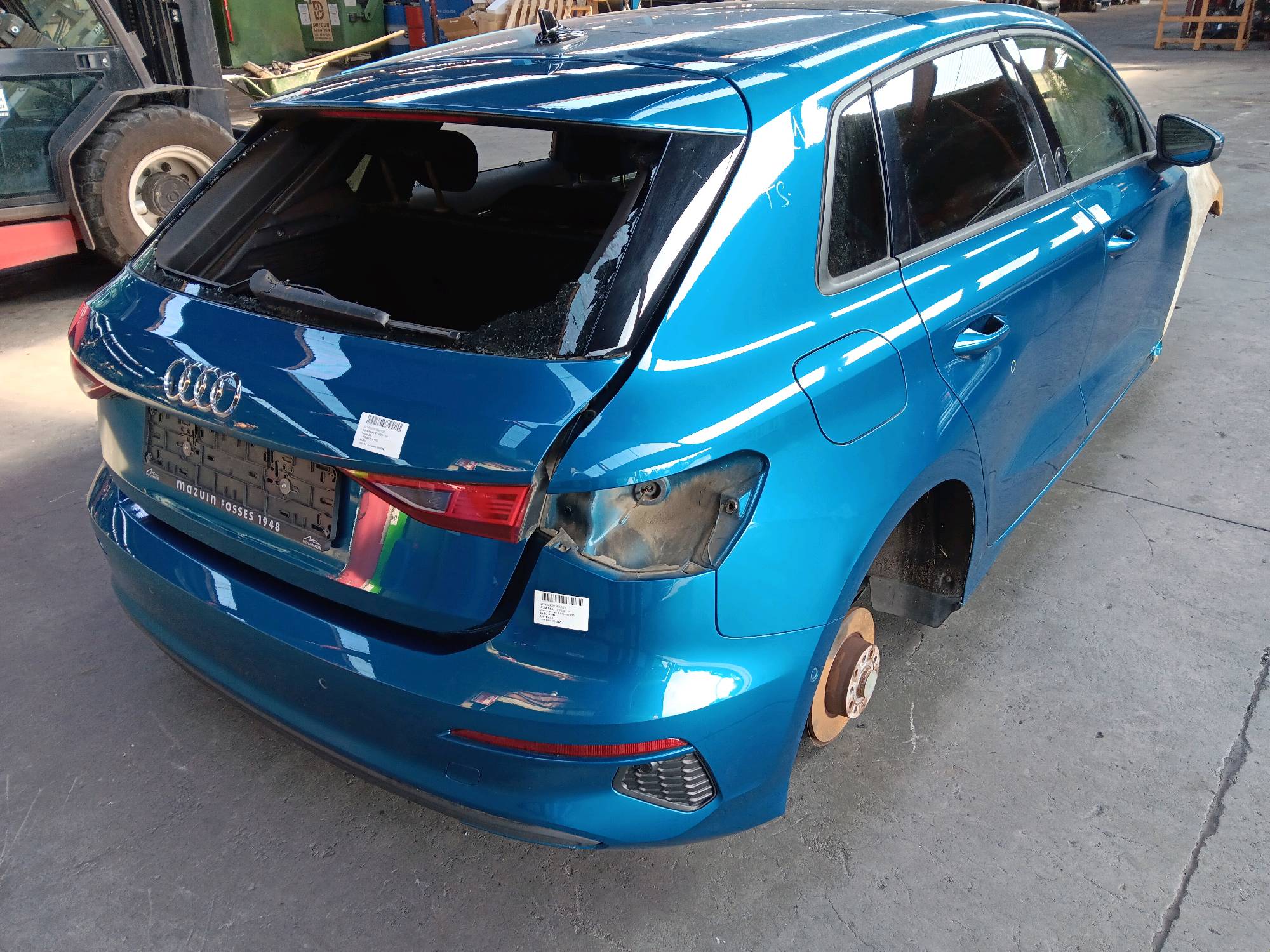 Bumper achter met sensor Audi A3 8Y 2020 - 24 