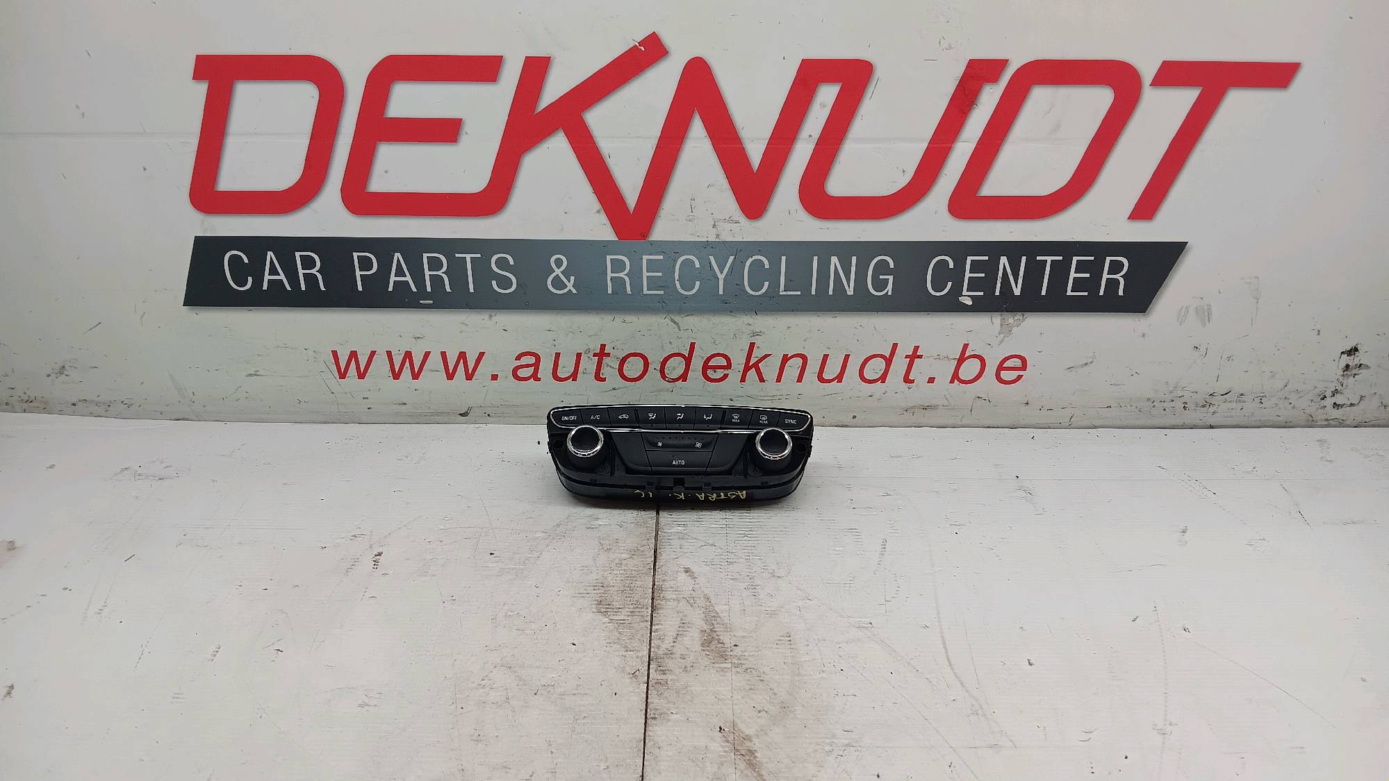 Commande de clim Opel ASTRA K 2015 - 19