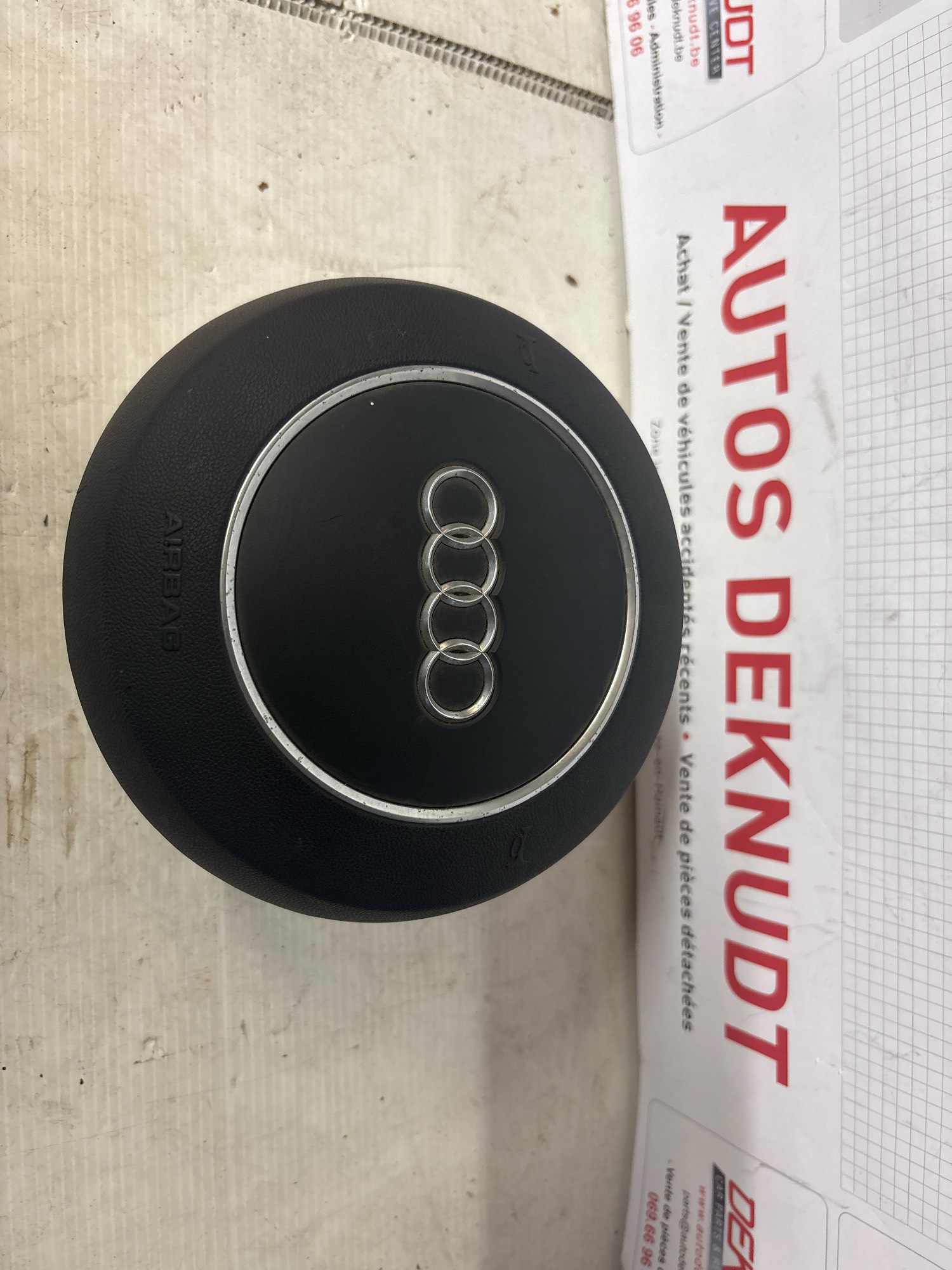 Airbag chauffeur Audi A8 D3 2002 - 07