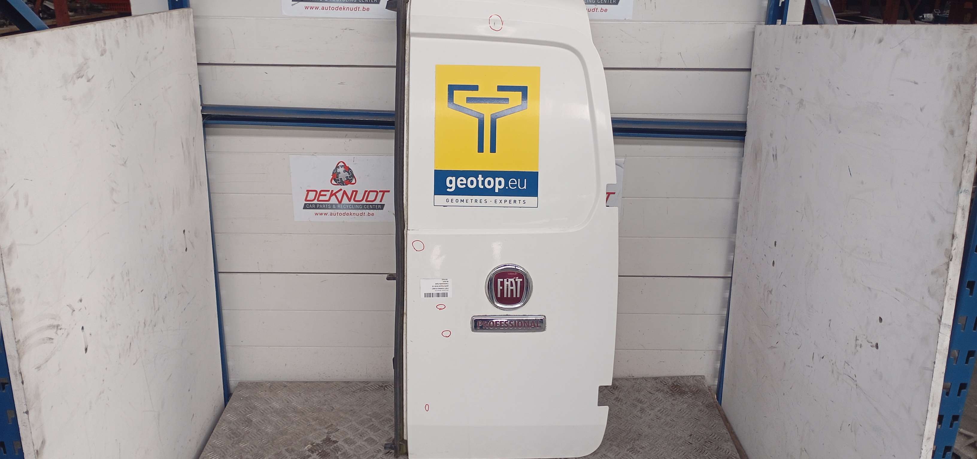 Achter deur koffer rechts Fiat FIORINO II 2007 -