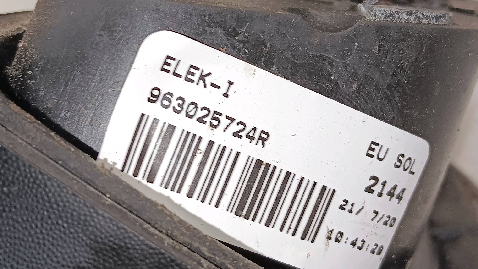 Buiten spiegel Links Elec Renault CLIO IV 2012 - 19