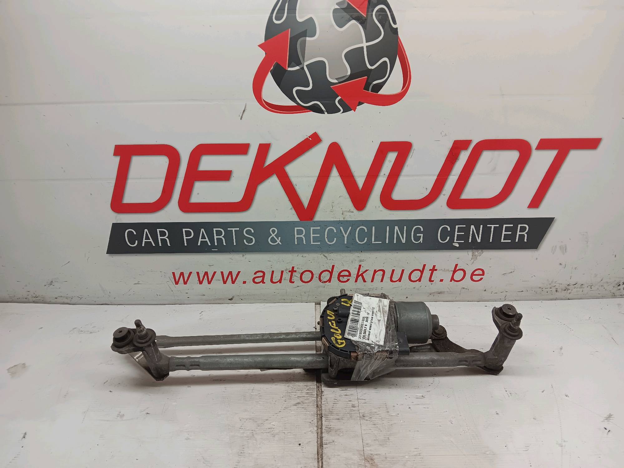 Moteur essui glace avant Vw GOLF 6 2008 - 12