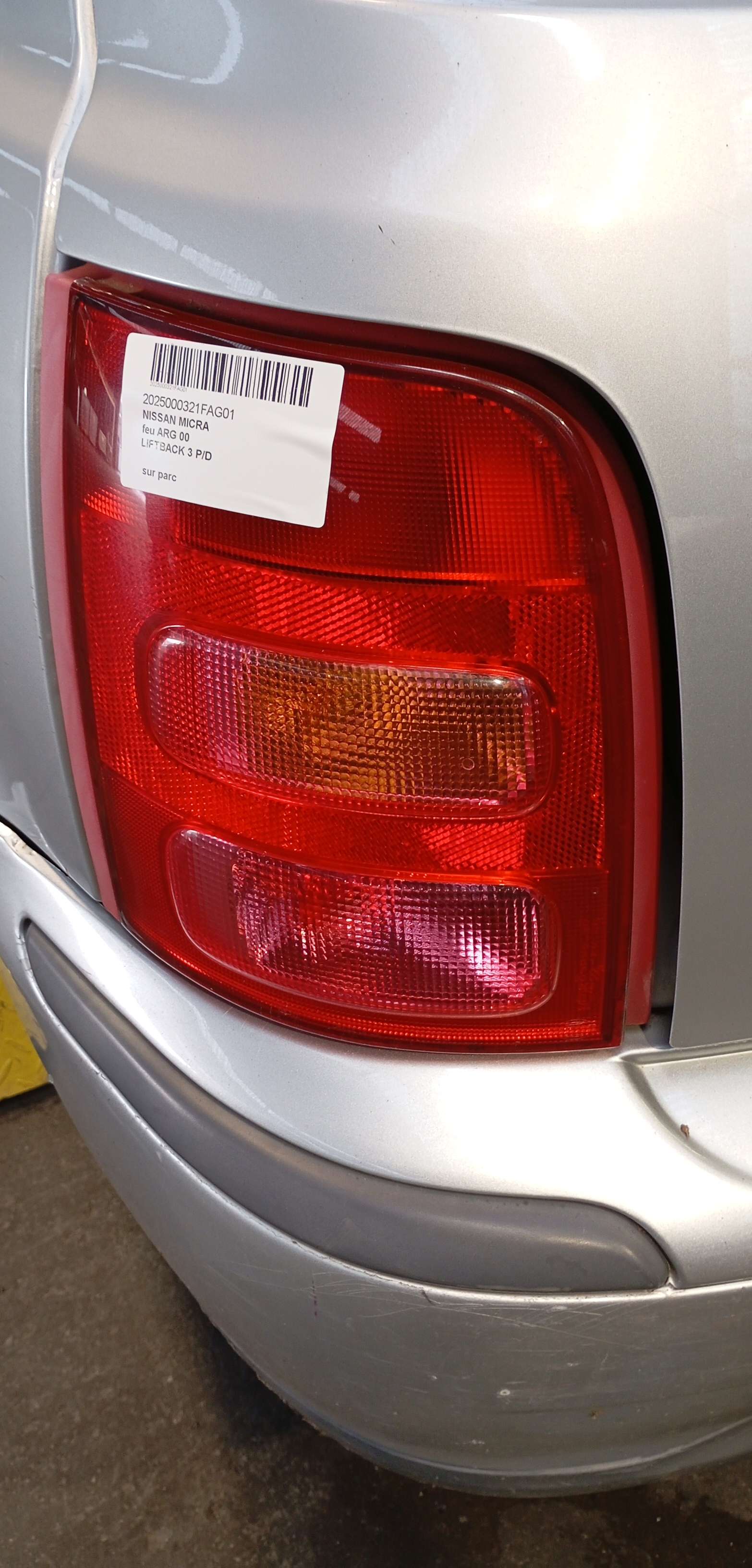 Lichtblok links achter Nissan MICRA - K11 1992 - 02