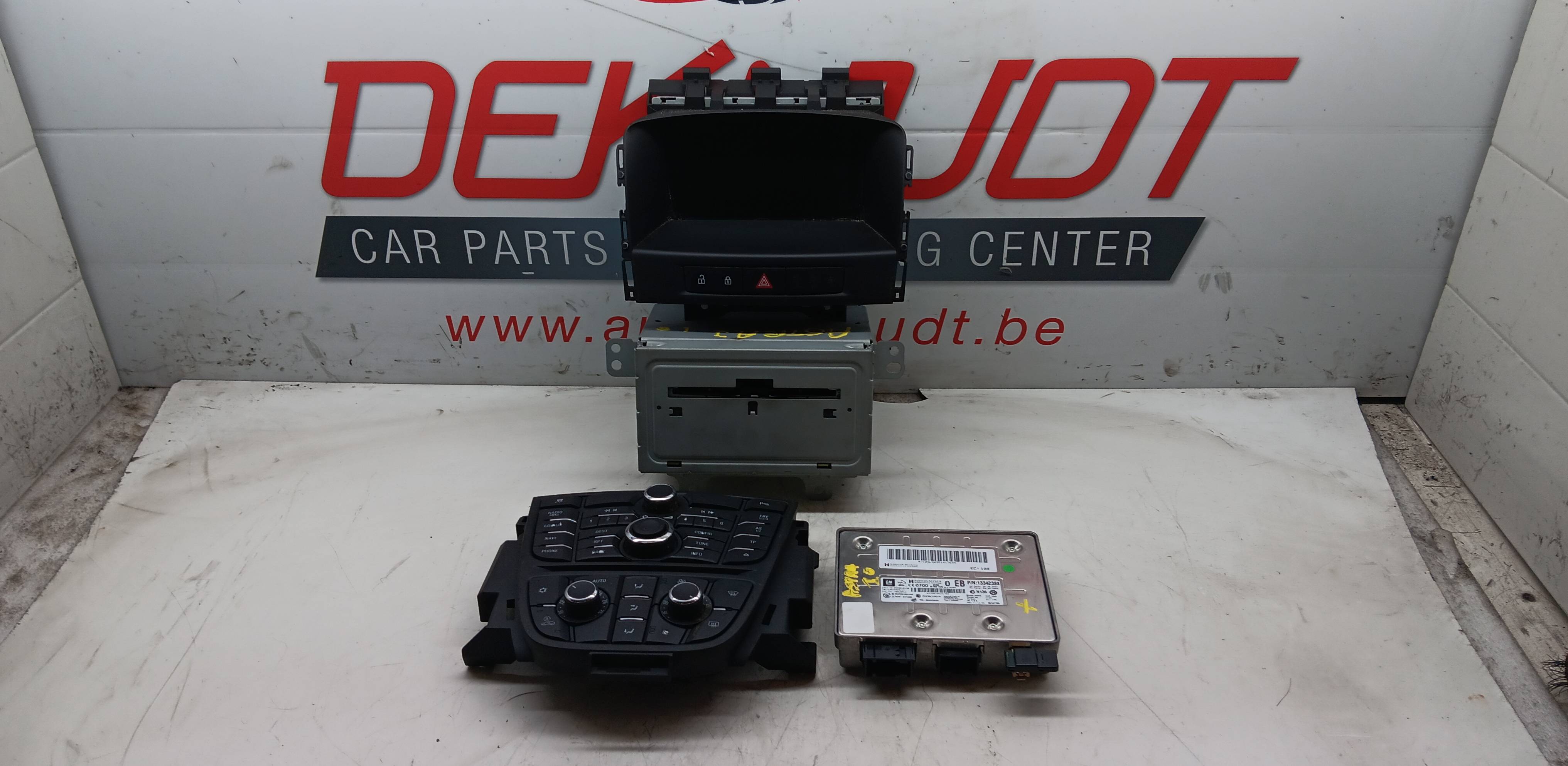 radio Opel ASTRA J 2009 - 12