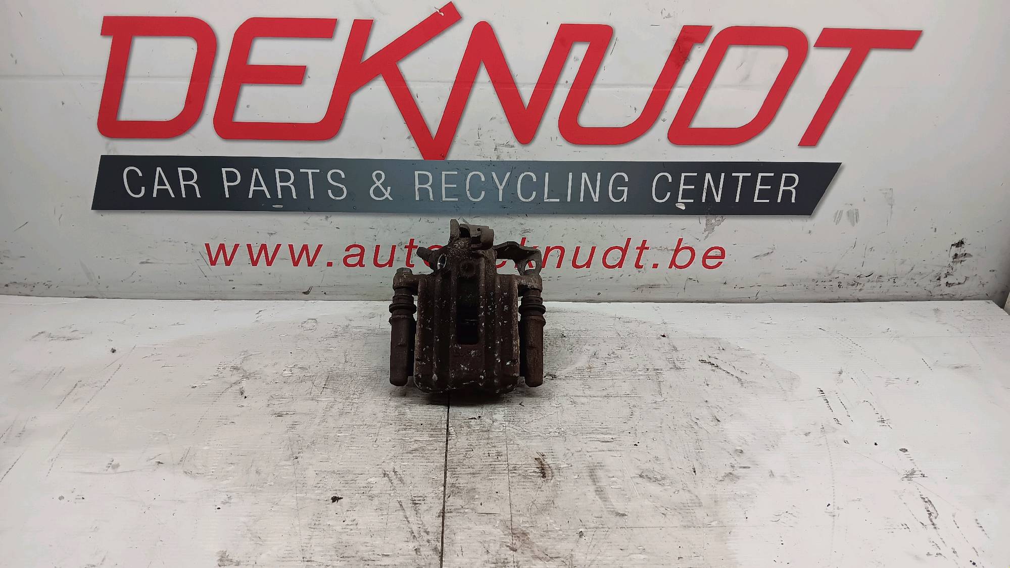 Remschijf links ACHTER Vw POLO 2009 - 17 6R