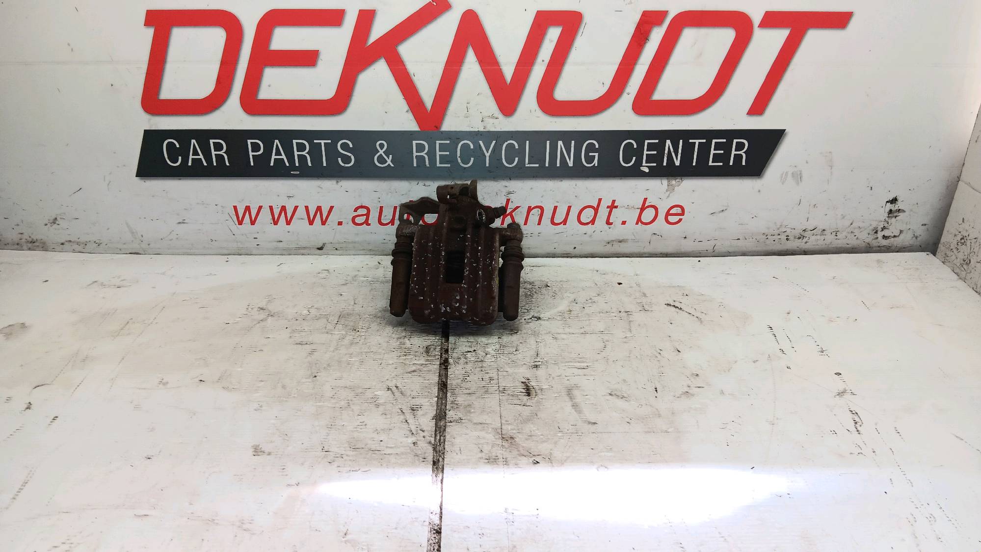 Remschijf rechts ACHTER Vw POLO 2009 - 17 6R