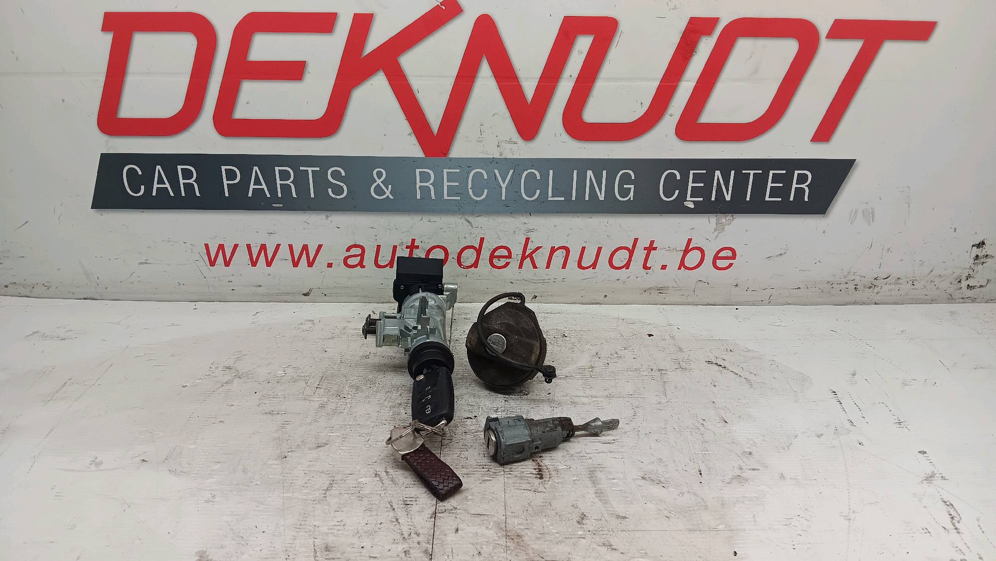 Set sleutels transponder Seat MII 2012-