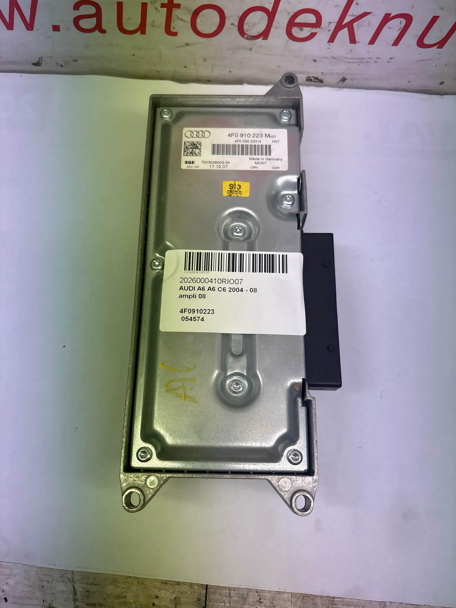 Ampli Audi A6 C6 2004 - 08