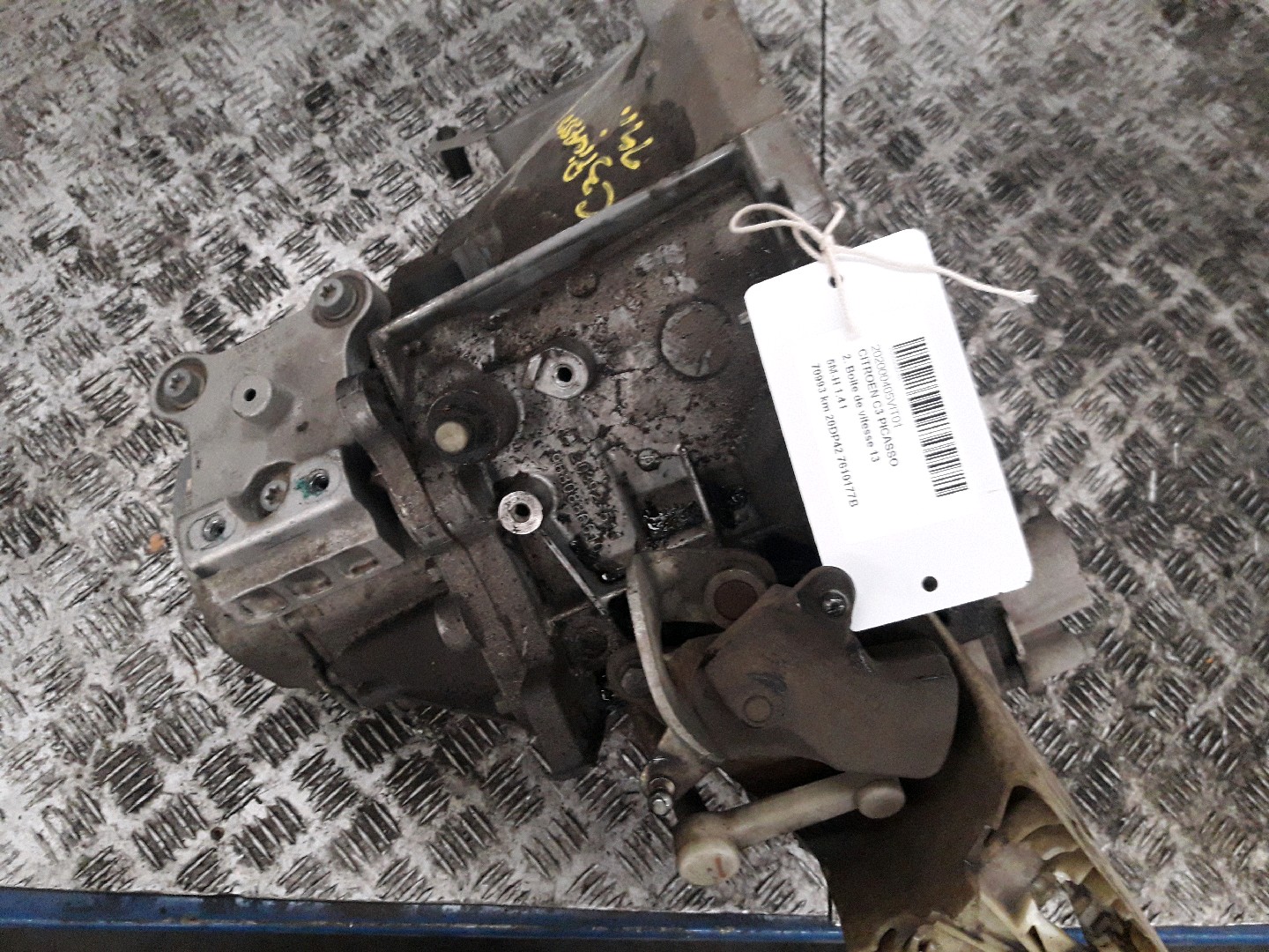 2. Boite de vitesse Citroen C3 PICASSO 2009 - 12