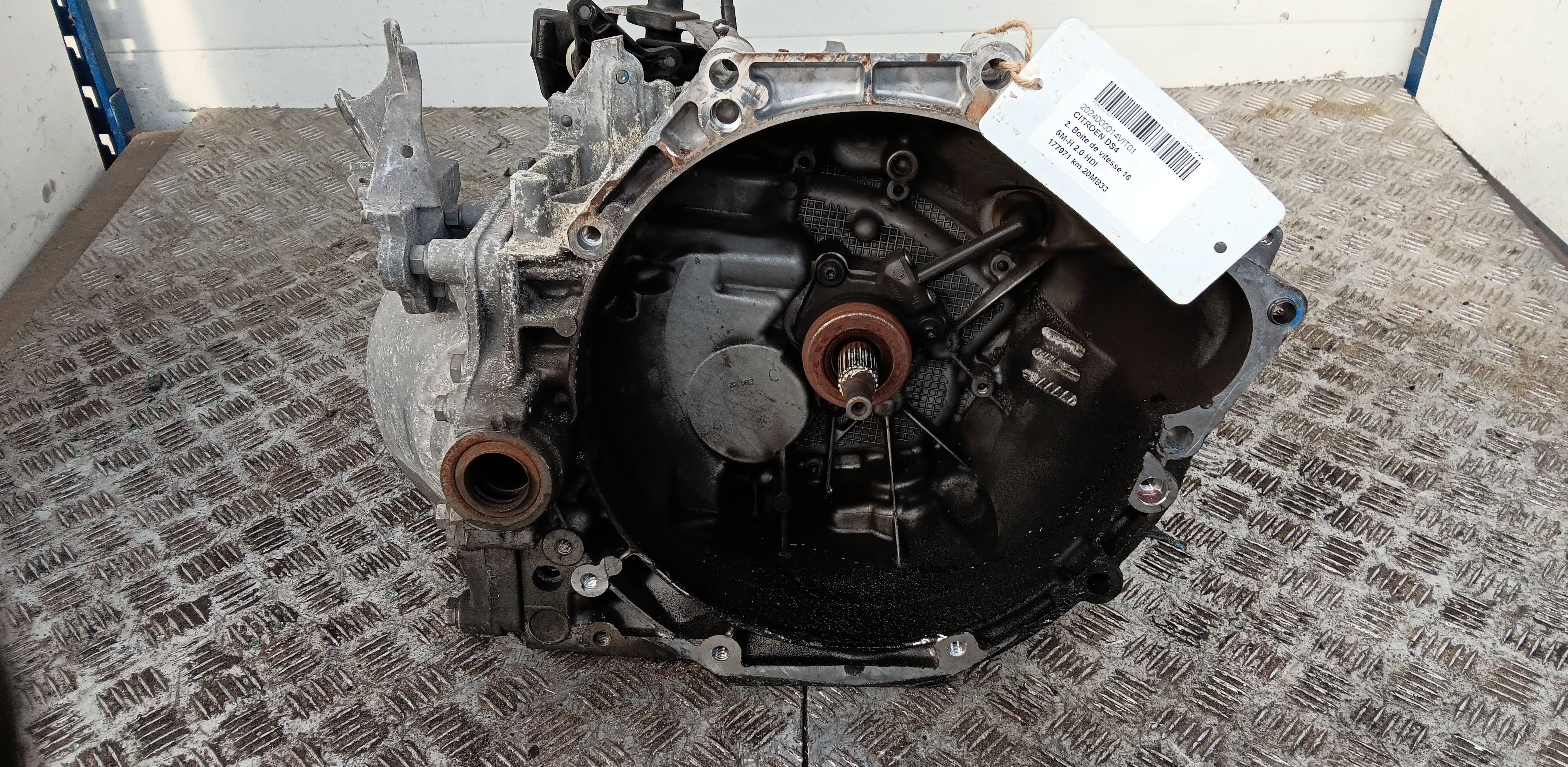 2. Boite de vitesse Citroen DS4