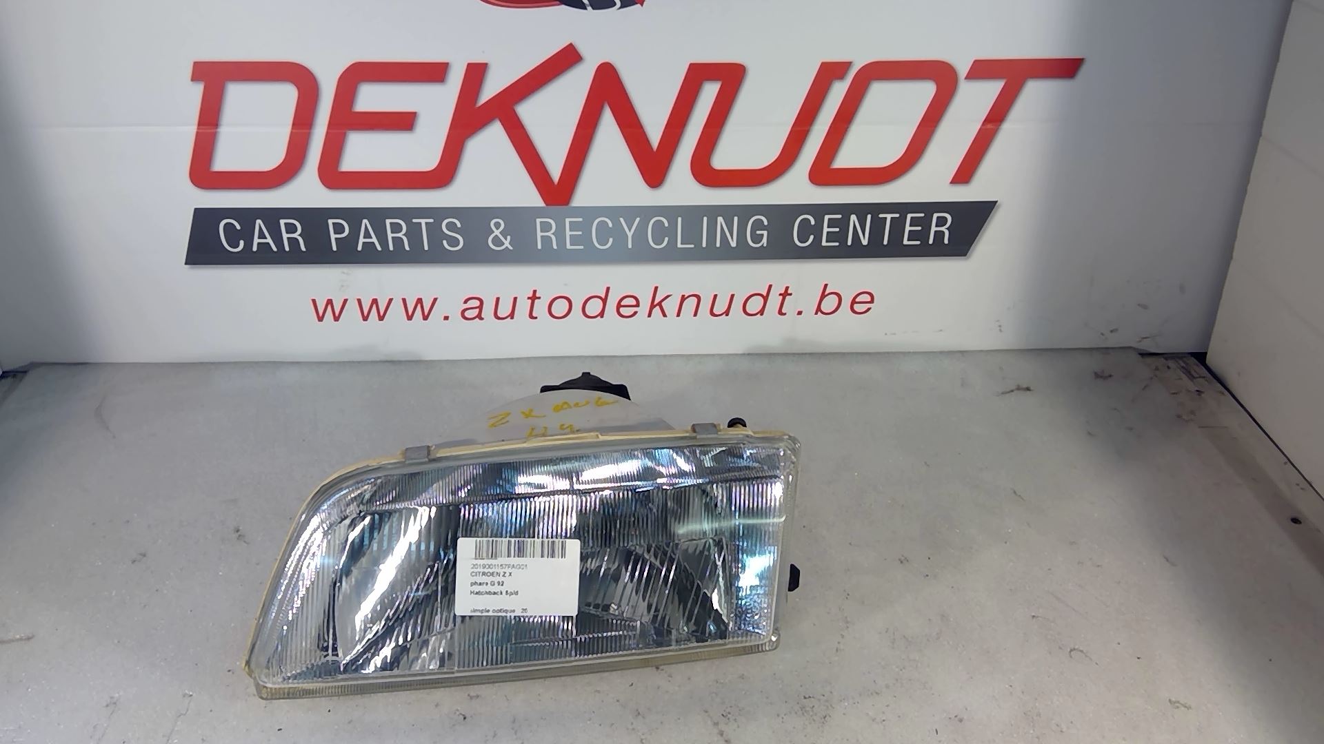 Koplamp links voor Citroen ZX