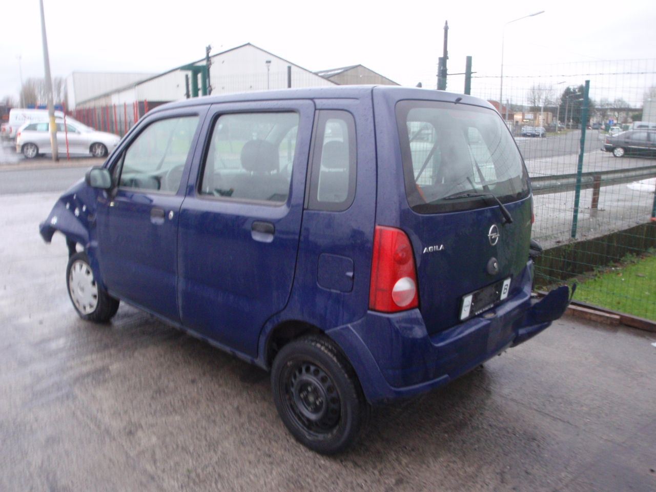 Deur links achter Opel AGILA A 2000 - 08
