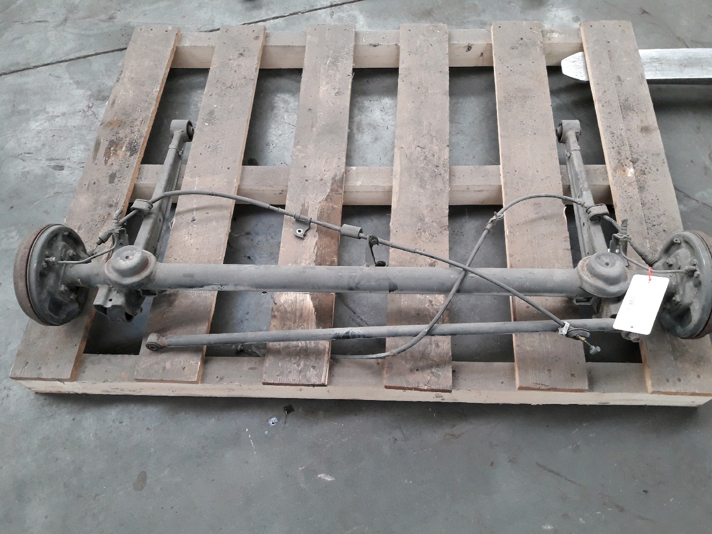 Achterbrug Opel AGILA A 2000 - 08