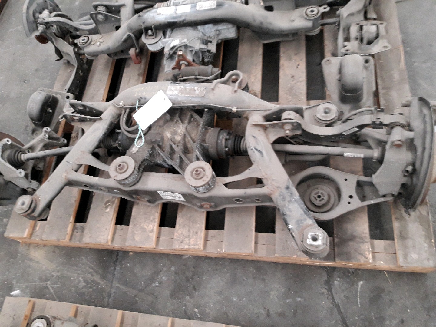 Achterbrug Vw TIGUAN I 2007 - 11