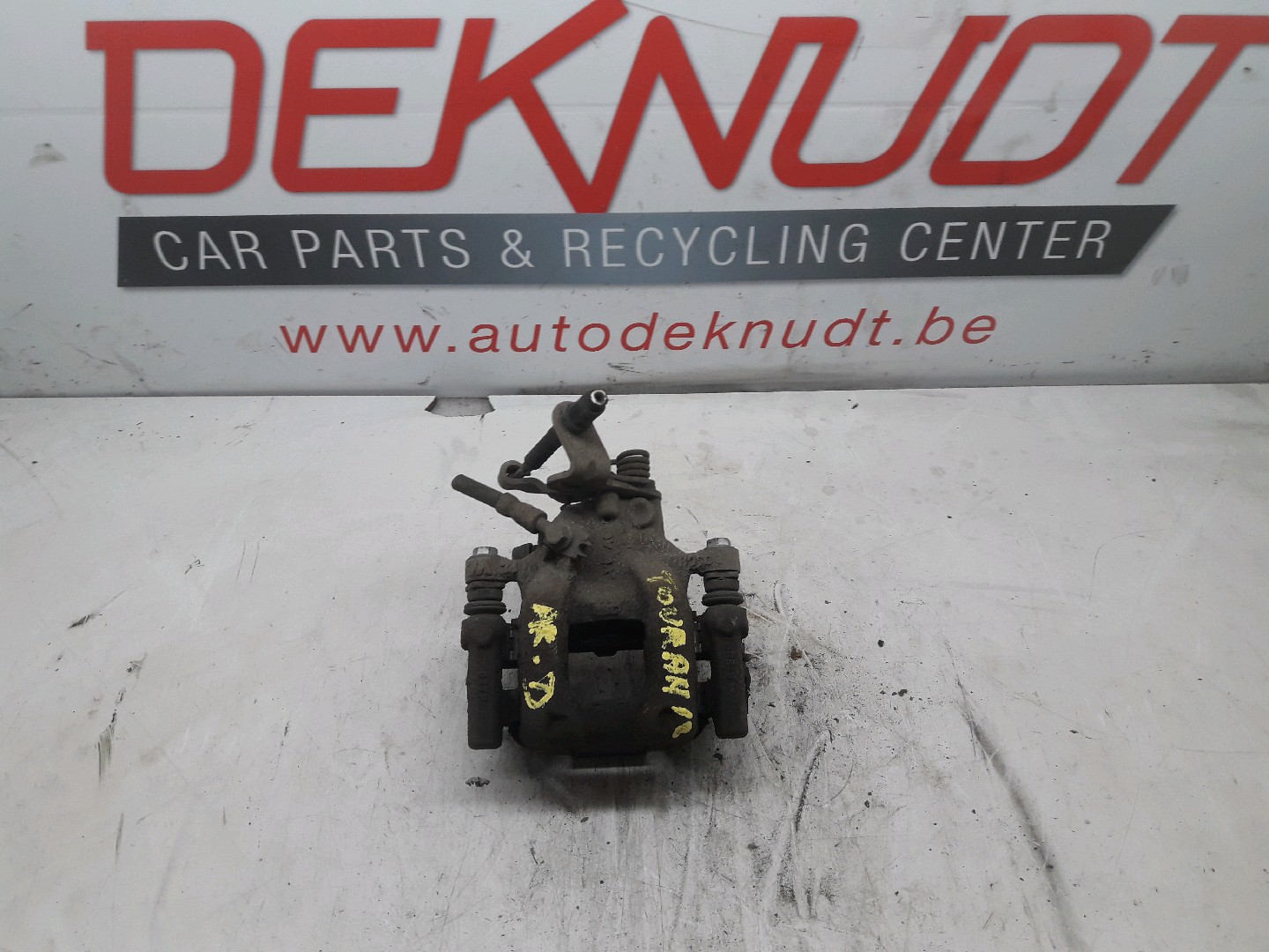 Remschijf rechts ACHTER Vw TOURAN II 2010 - 15