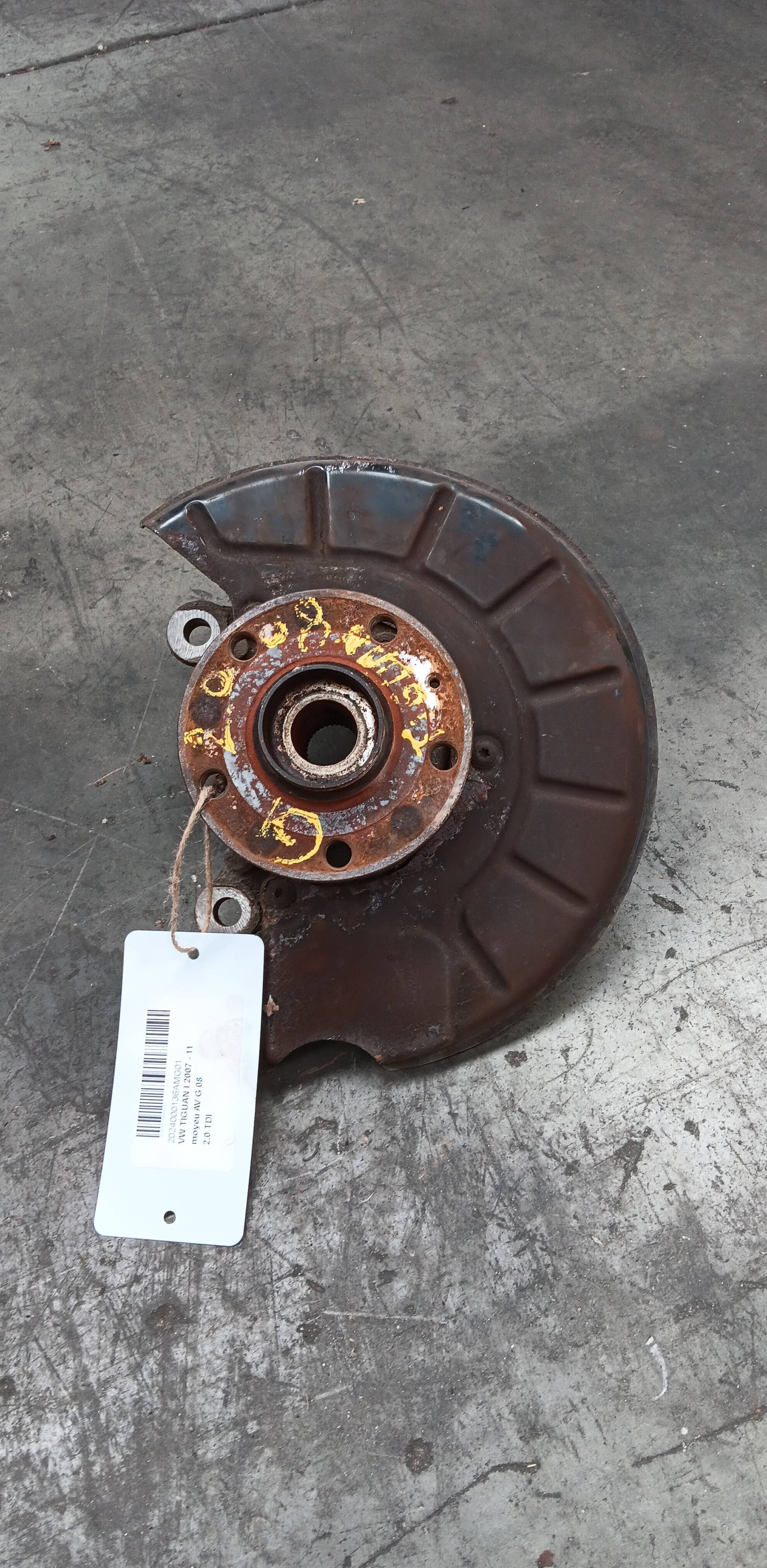 Fusee links voor Vw TIGUAN I 2007 - 11