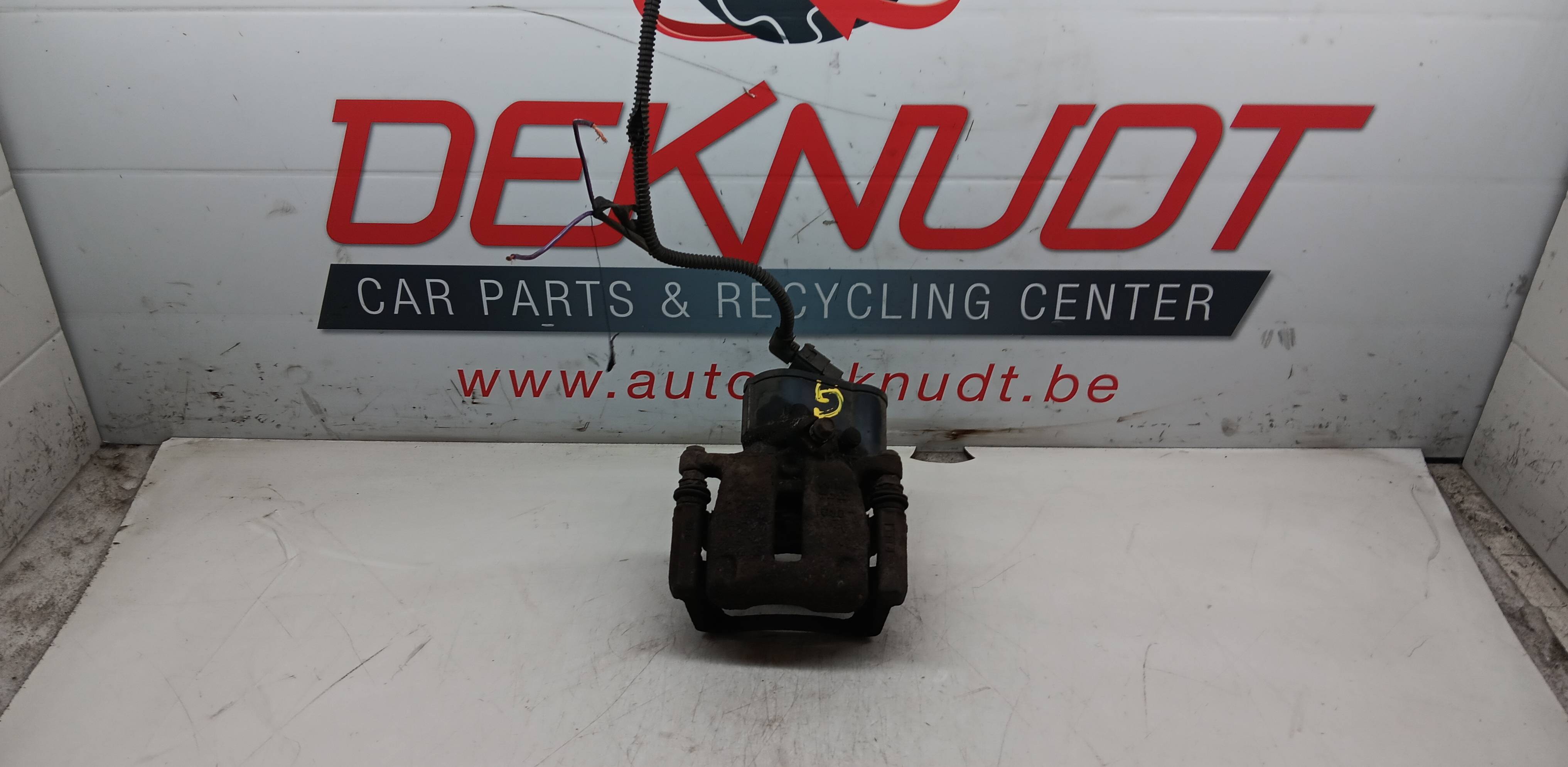 Remschijf links ACHTER Vw TIGUAN I 2007 - 11